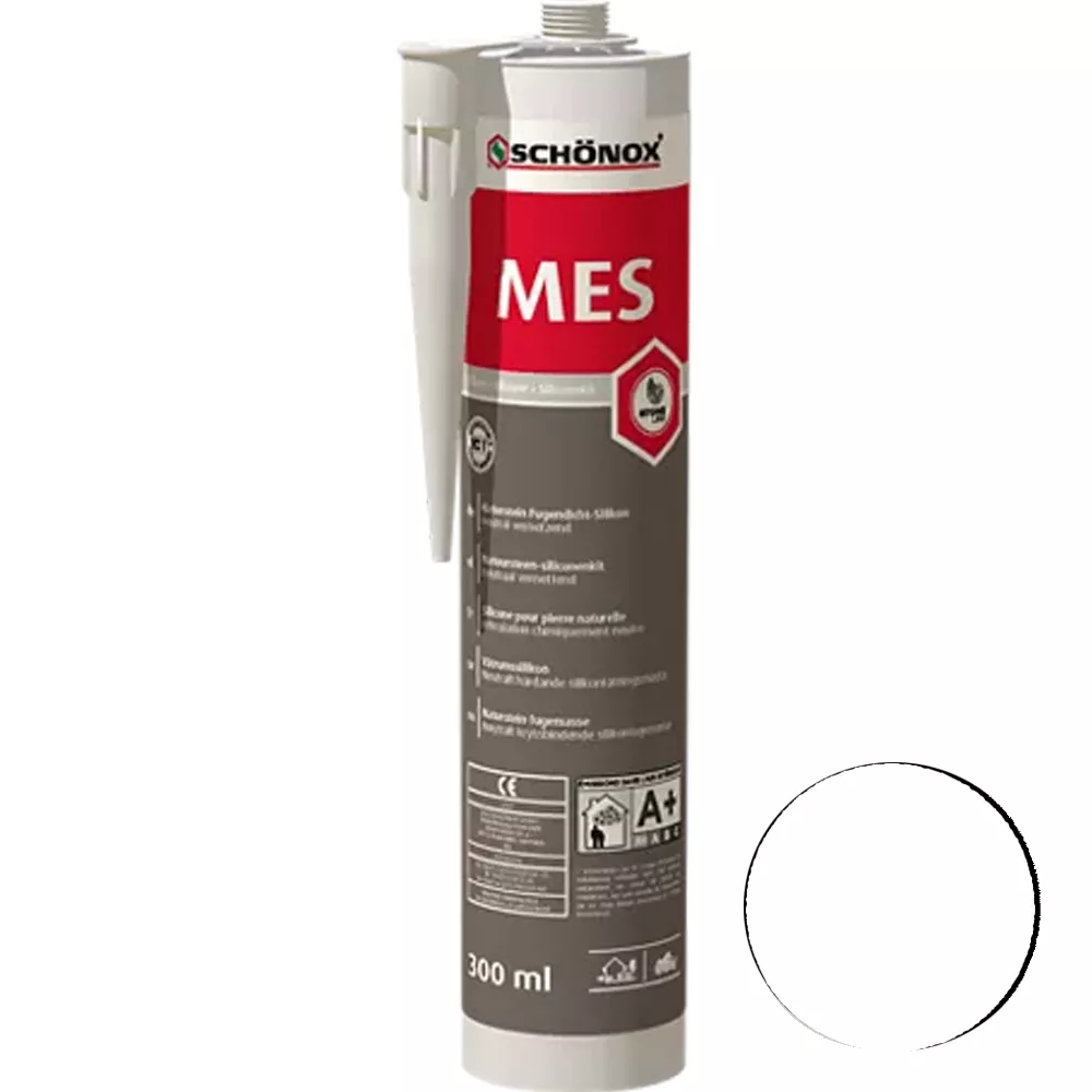 Schönox MES Marmor Fugendicht Silikon Weiß 300ml Schönox MES Marmor Fugendicht Silikon Weiß 300ml