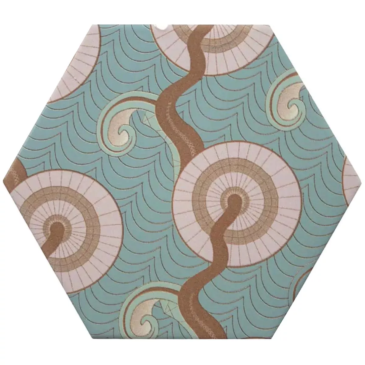 Feinsteinzeug Fliesen Modena Hexagon Decor 2 Feinsteinzeug Fliesen Modena Hexagon Decor 2