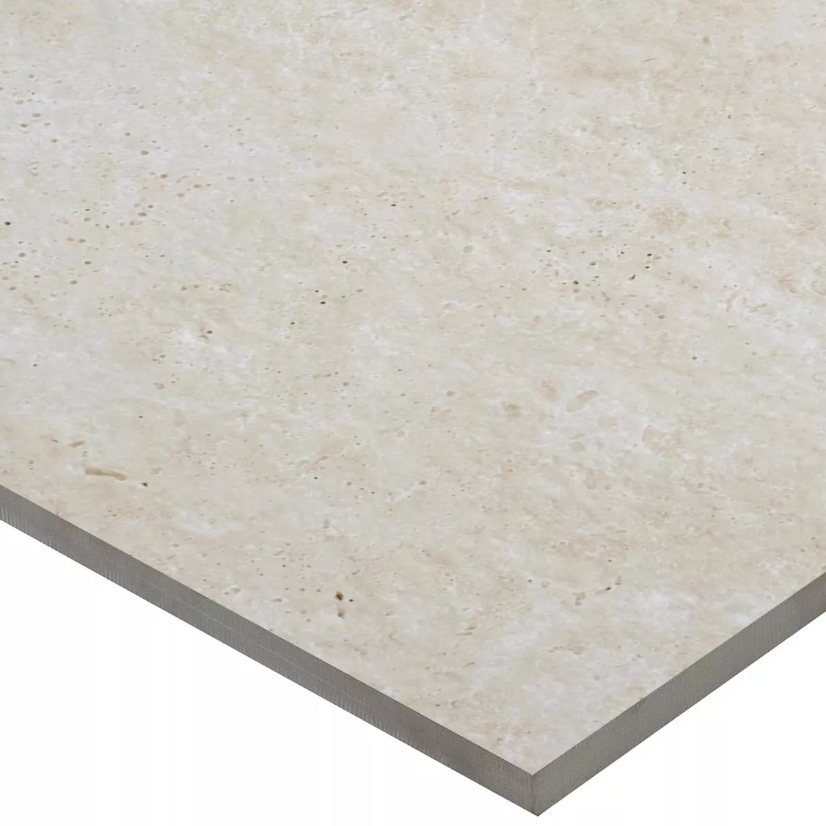 Terrassenplatten Feinsteinzeug Osborne Beige 60x60x2 cm