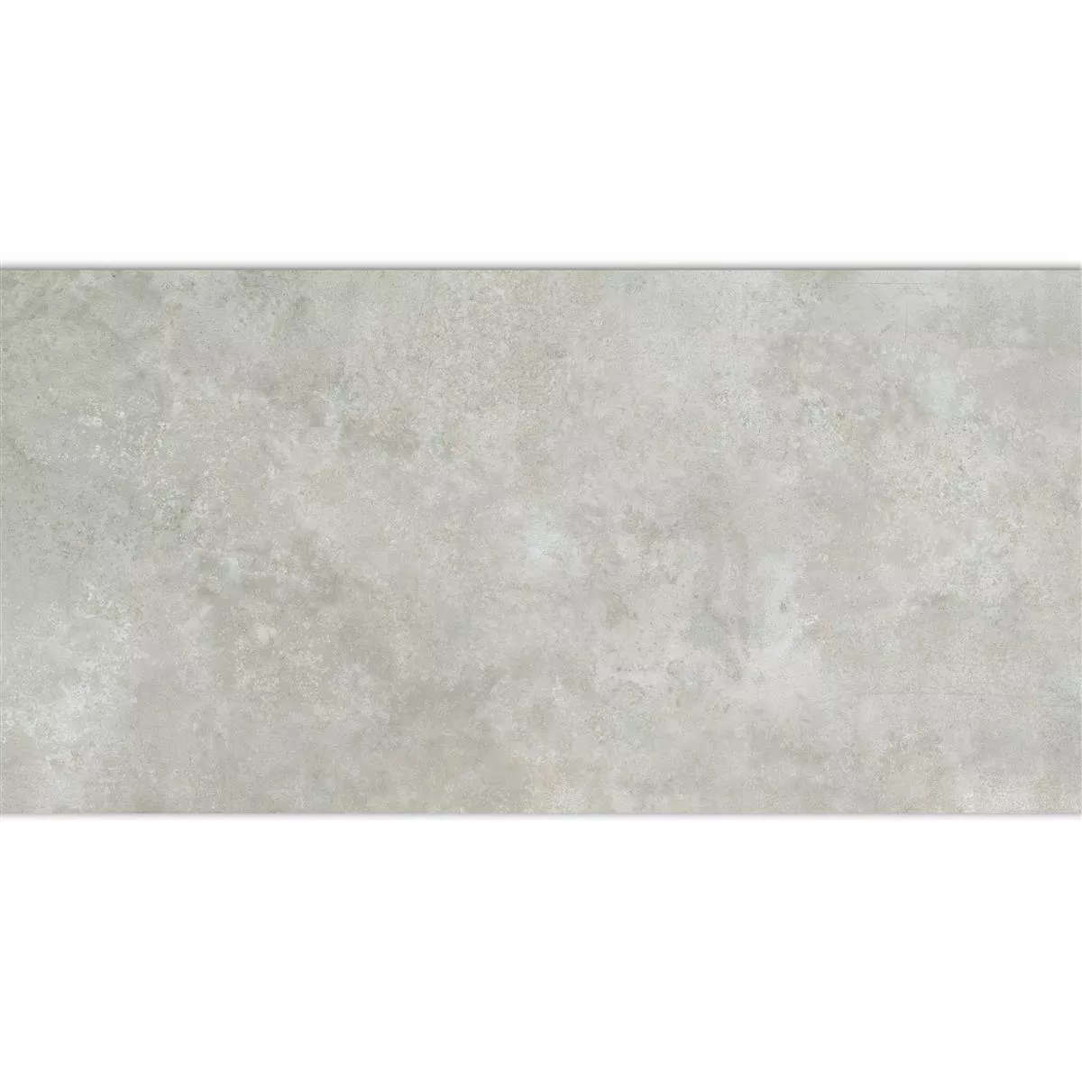 Muster Bodenfliese Illusion Metalloptik Lappato Grau 30x60cm