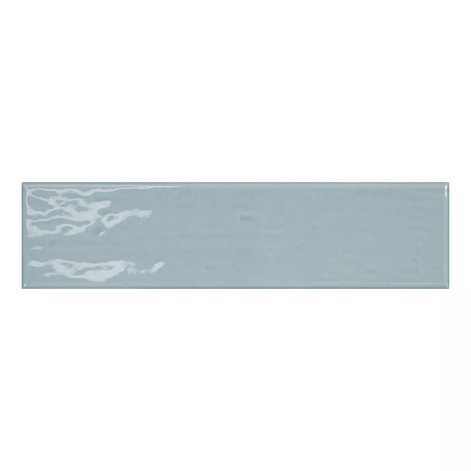 Capena Blau Glänzend Rustikal 7,5x30 cm Ocean