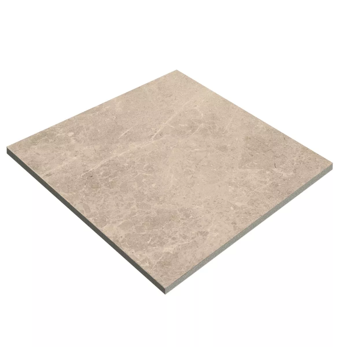 Terrassenplatten Feinsteinzeug Arizona Beige 60x60x2 cm