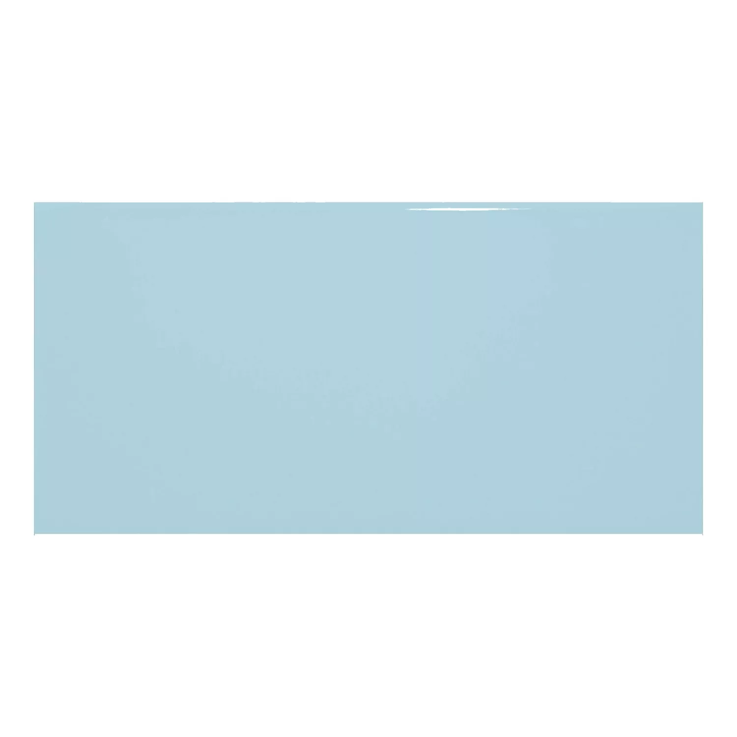 Metrofliese Blau Glänzend 7,5x15 cm Ohne Facette Vivid Piscina