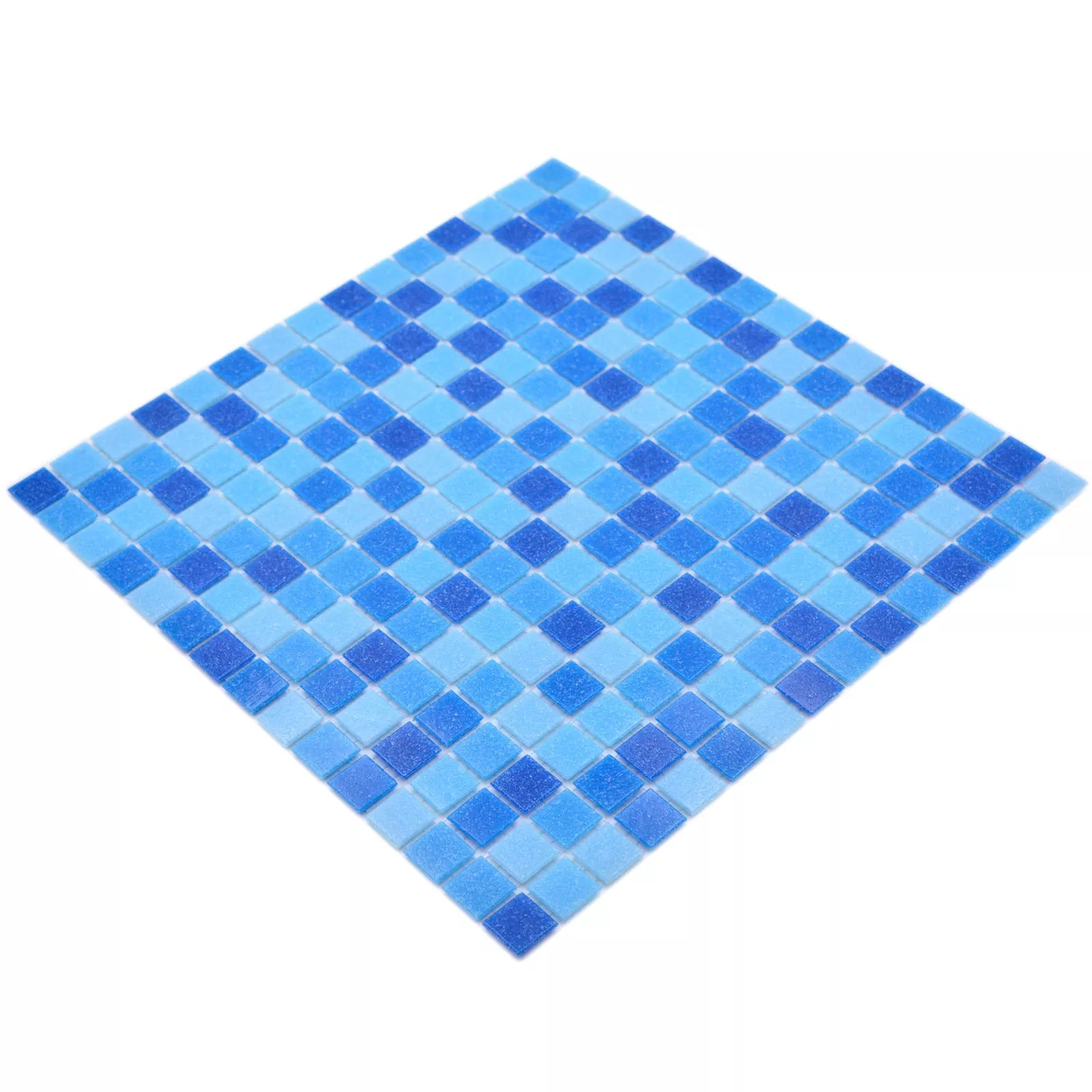 Schwimmbad Pool Mosaik North Sea Blau Mix