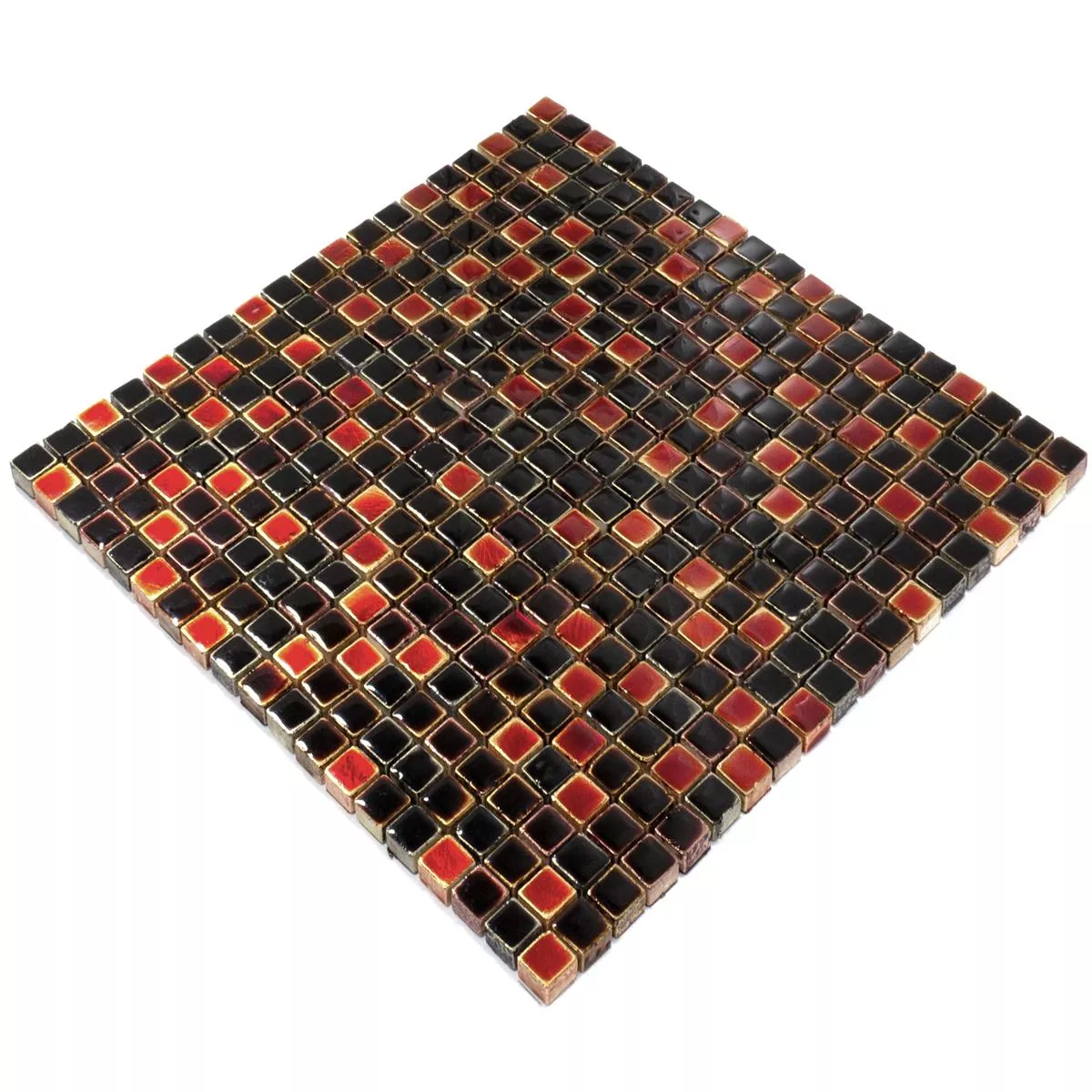 Naturstein Mosaikfliesen Firestone Rot Mix