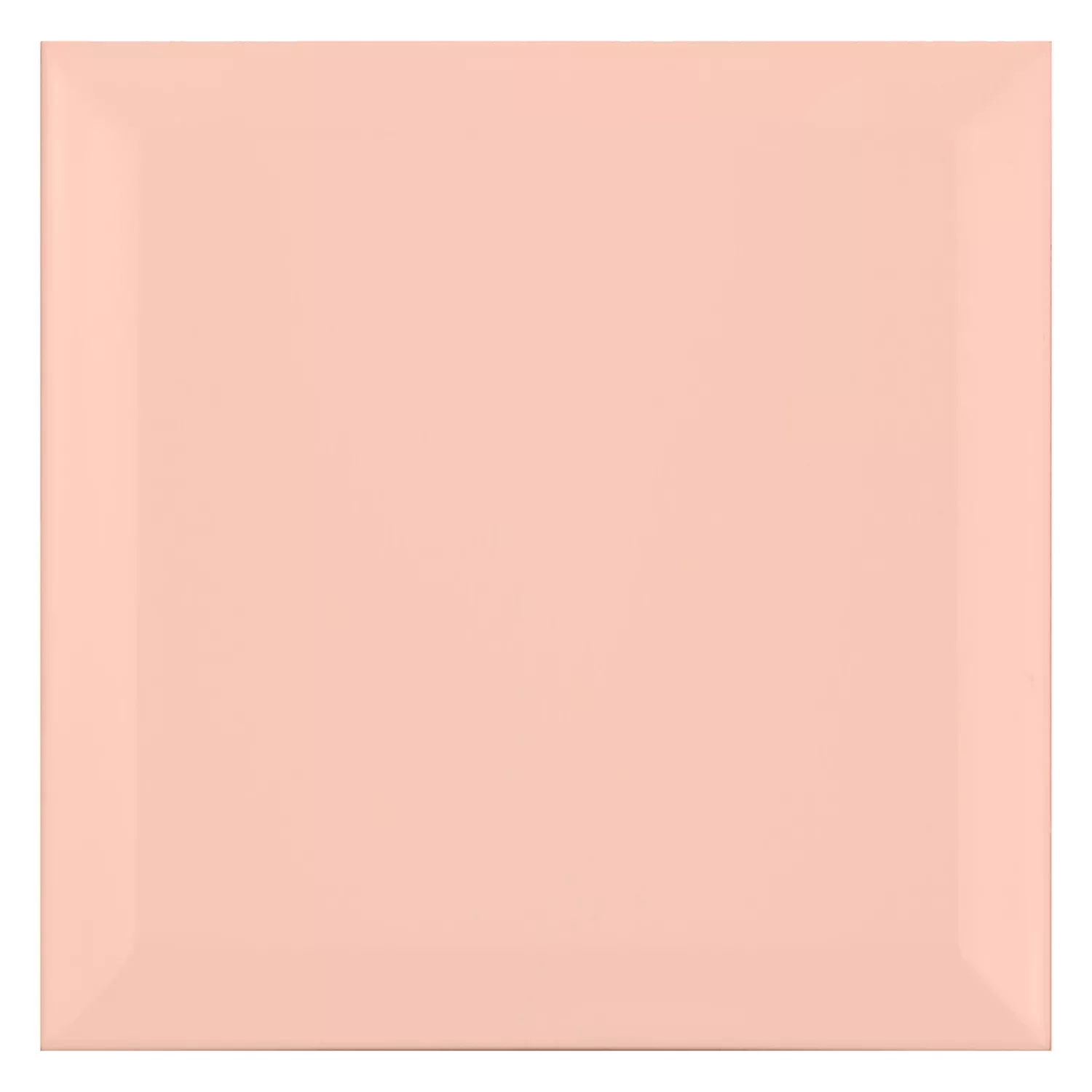 Metrofliese Orange Matt 15x15 cm Facette Eris Salmon