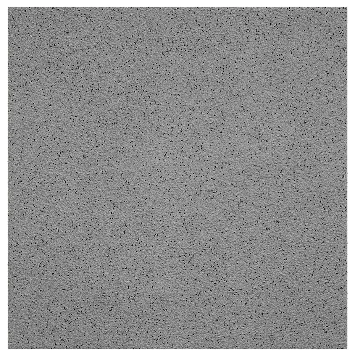 Muster Bodenfliese Feinkorn R10/A Anthrazit 20x20cm