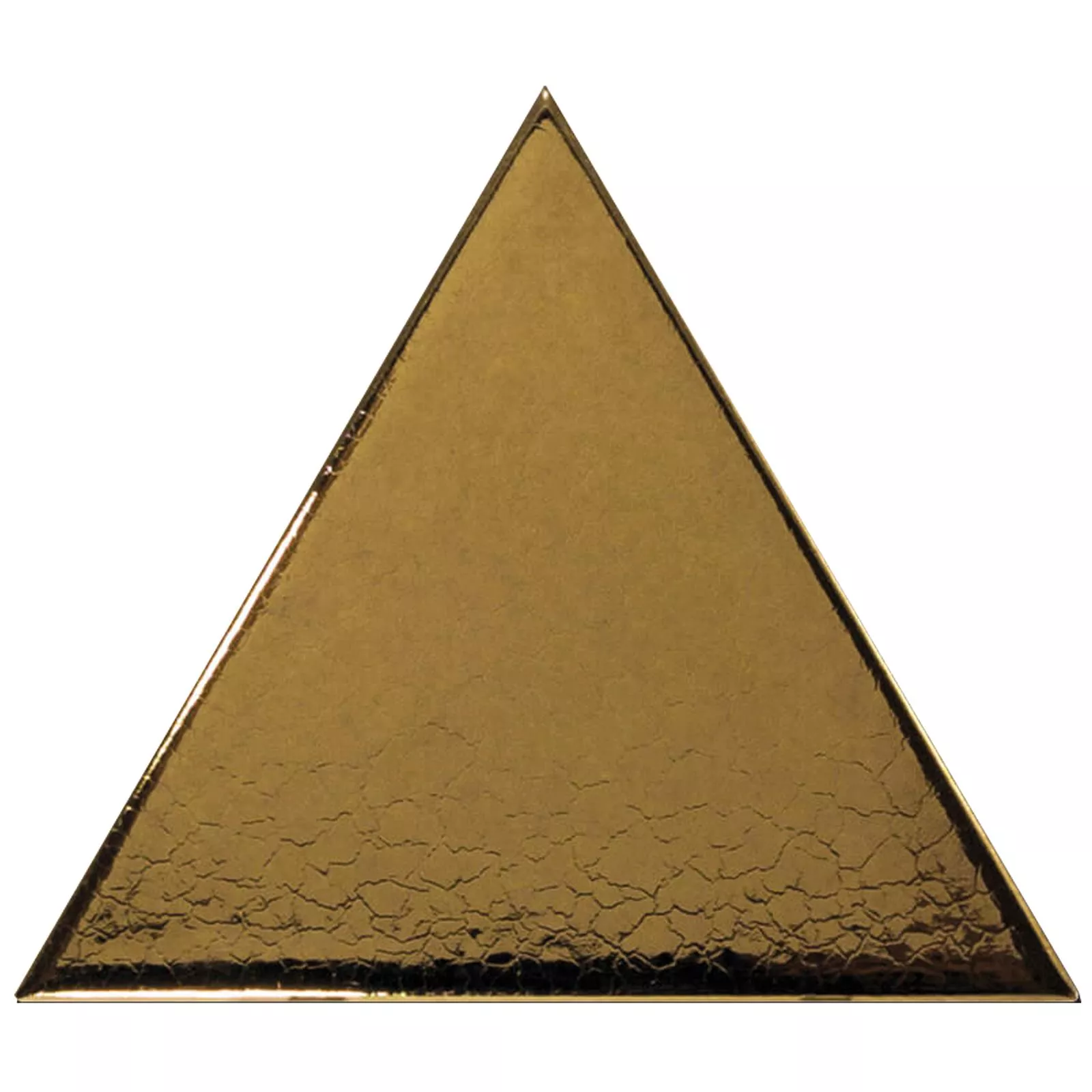 Muster Wandfliesen Britannia Dreieck 10,8x12,4cm Gold