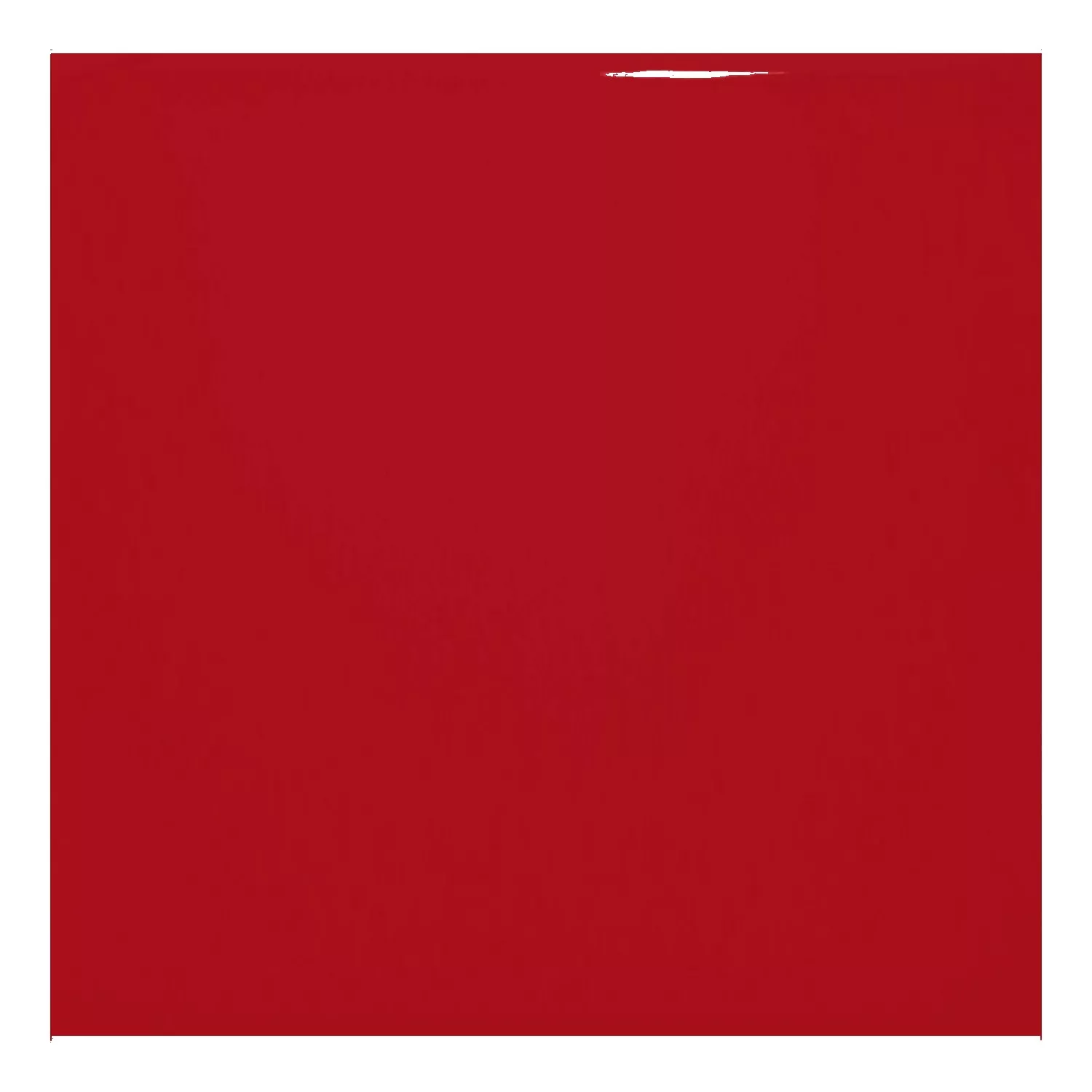 Metrofliese Rot Glänzend 15x15 cm Ohne Facette Miona Fuego