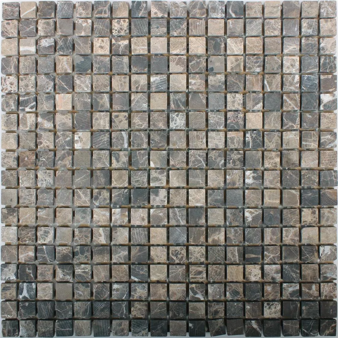 Muster von Mosaikfliesen Marmor Naturstein Waranya Castanao