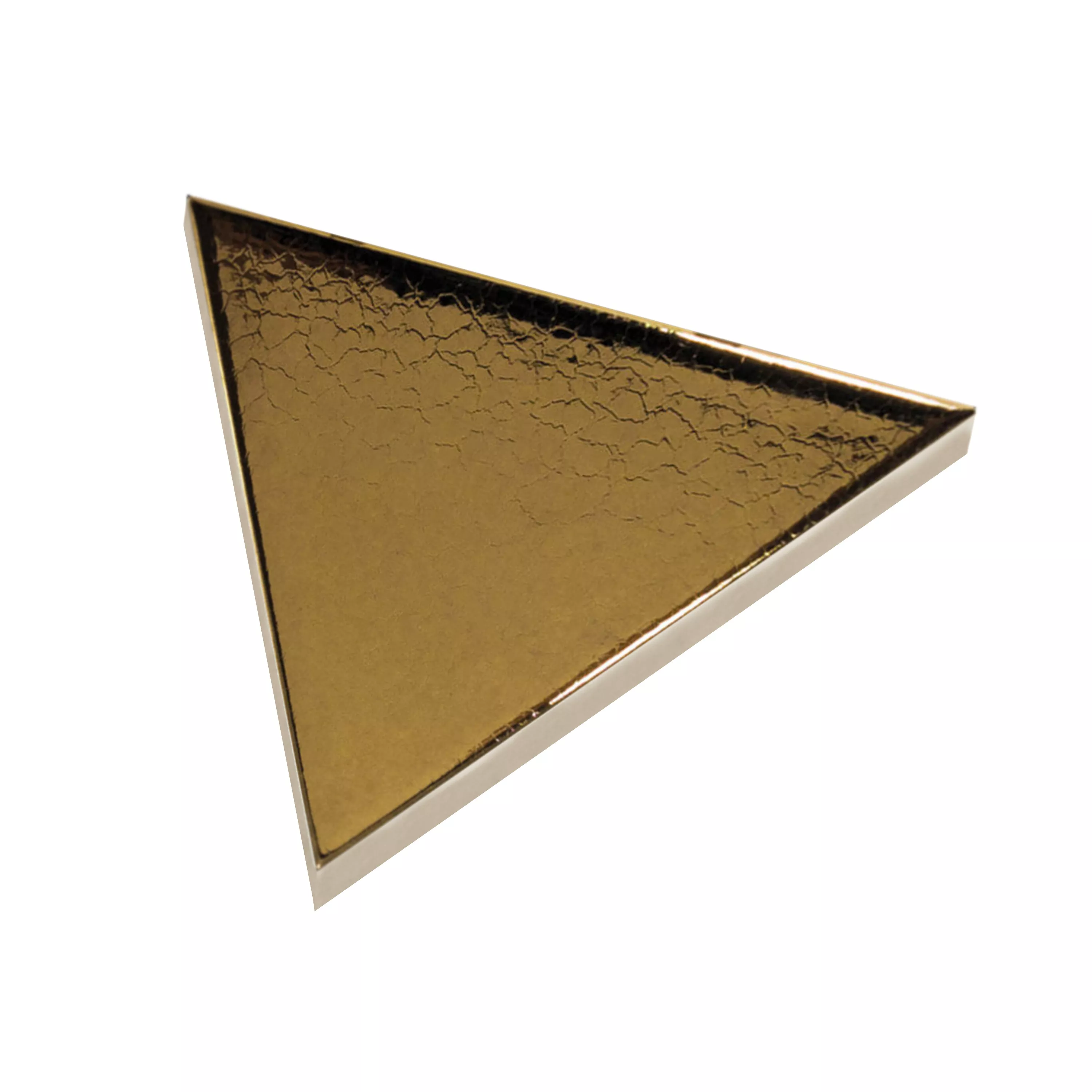 Muster Wandfliesen Britannia Dreieck 10,8x12,4cm Gold