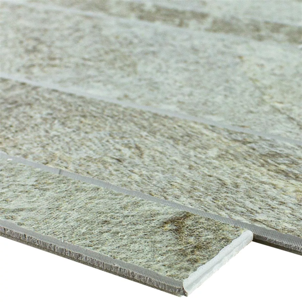Mosaikfliesen Findlay Selbstklebend Steinoptik Grau