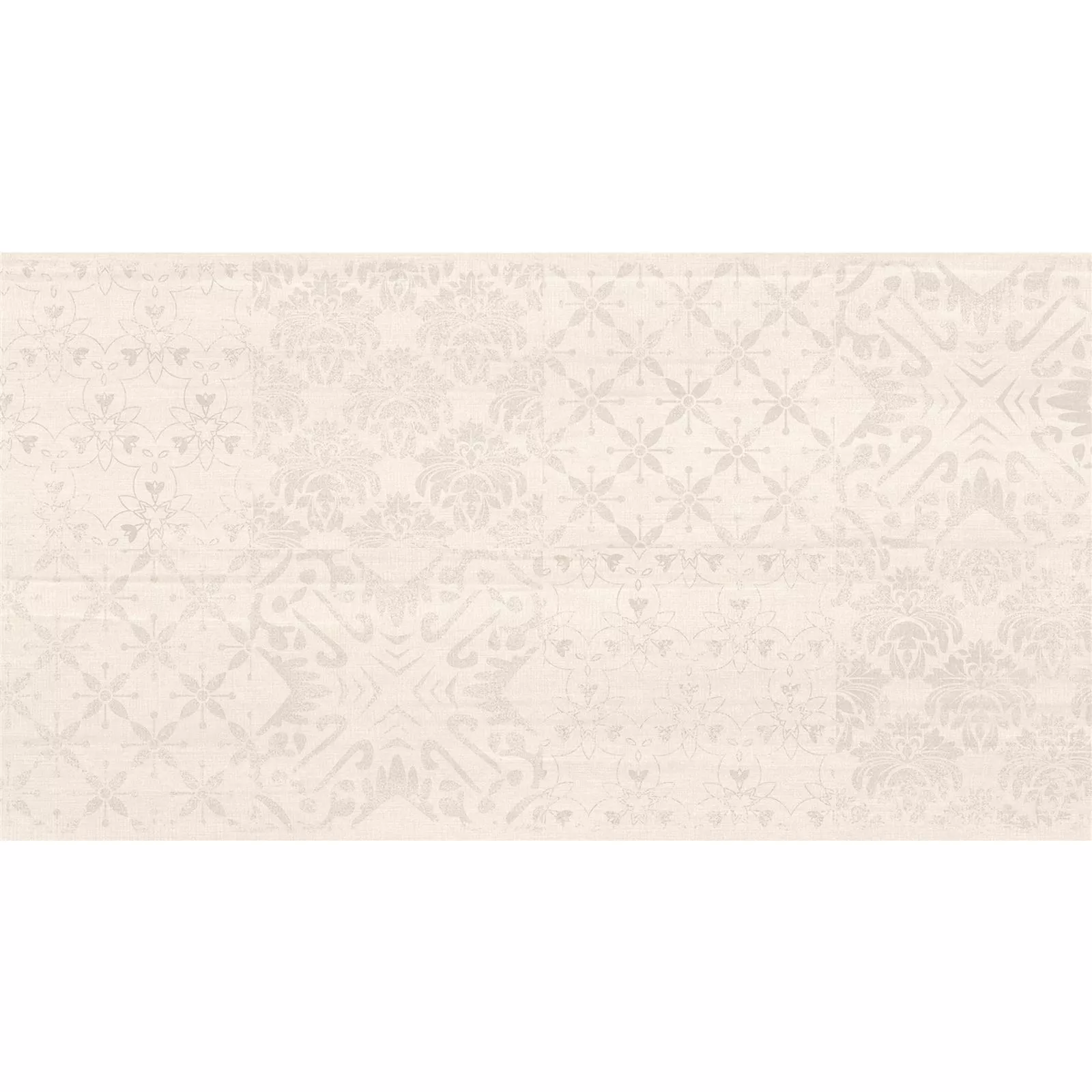 Muster Wandfliesen Abramson 30x60cm Matt Beige Dekor