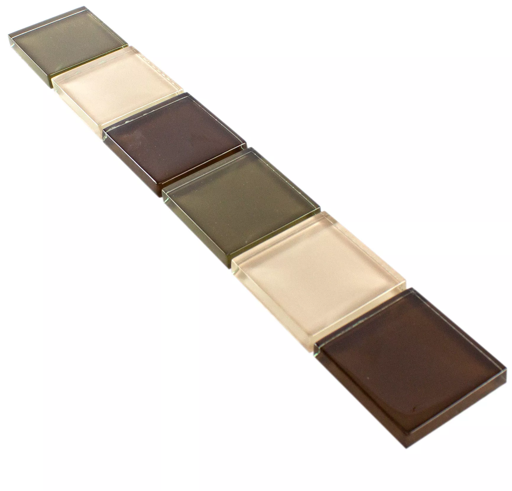 Glas Fliesen Bordüre Exira Braun Beige Glas Fliesen Bordüre Exira Braun Beige