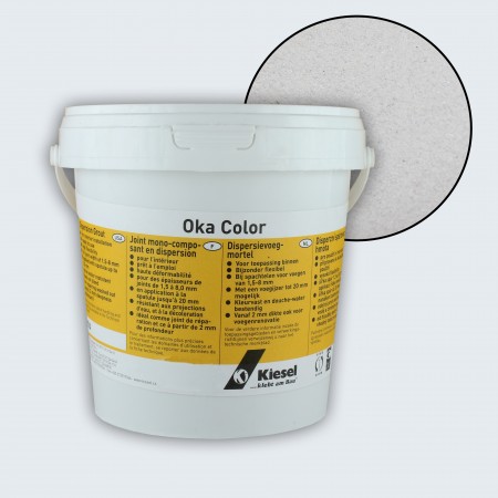 Kiesel Dispersionsfuge Okacolor Standard Perlgrau S102 1KG