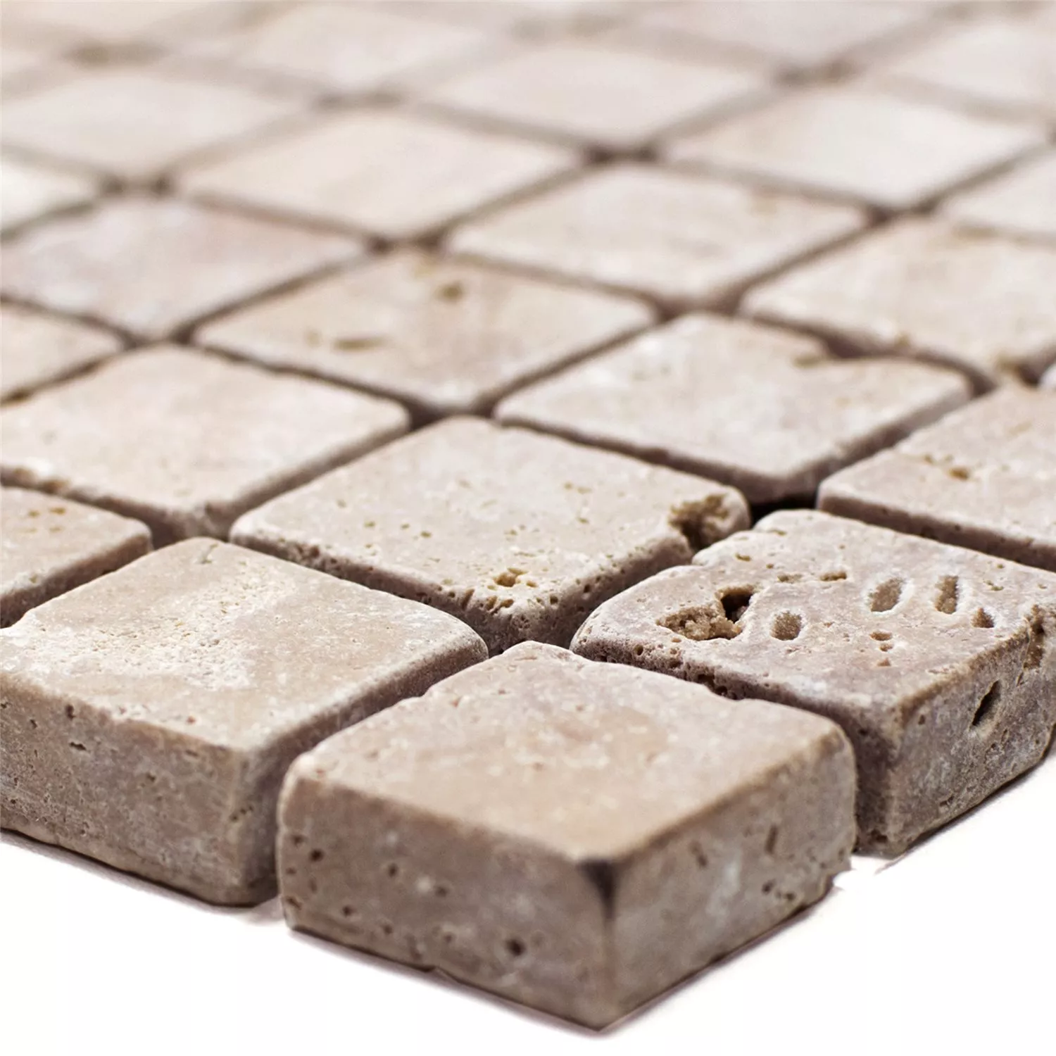 Mosaikfliesen Travertin Patara Noce 23 Mosaikfliesen Travertin Patara Noce 23