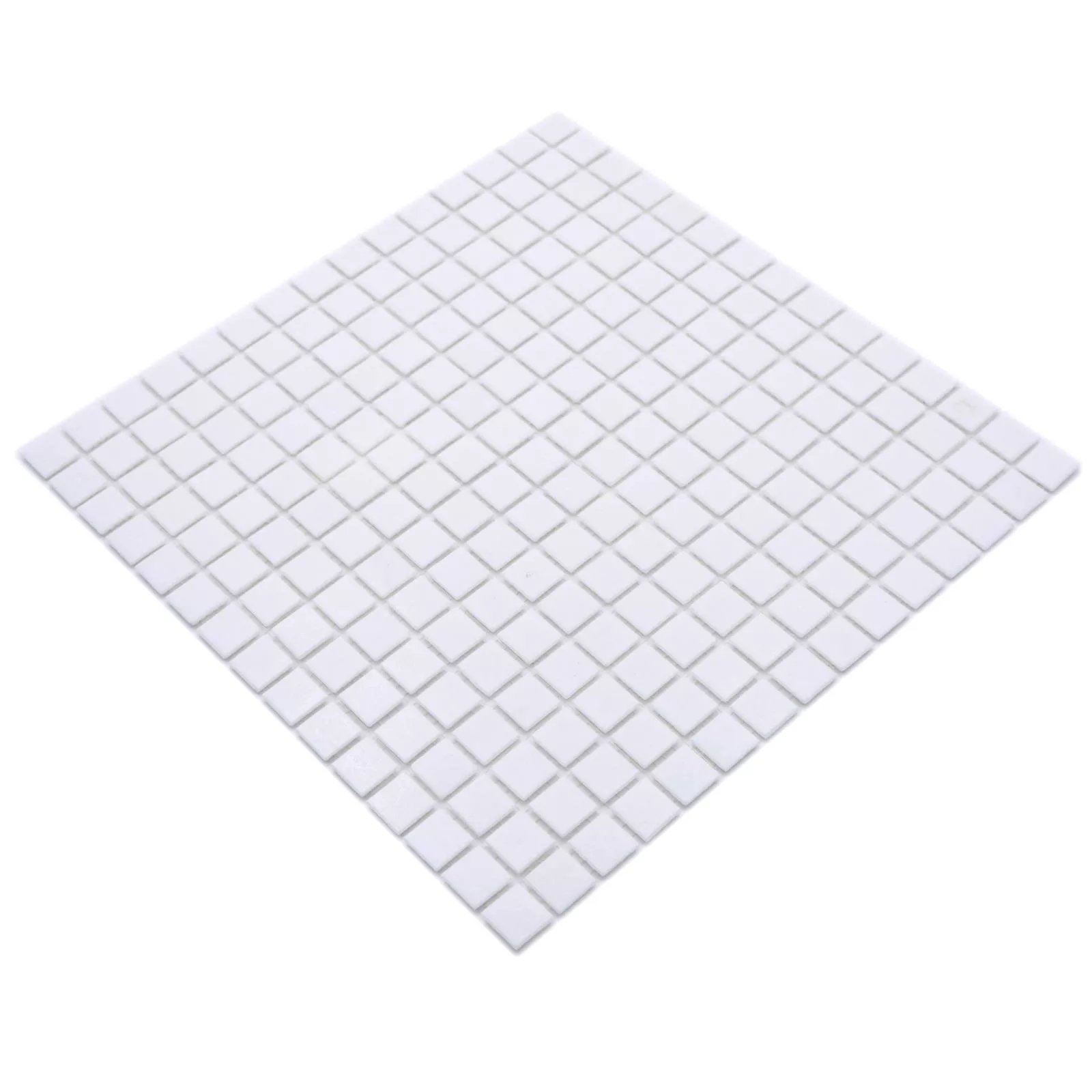 Schwimmbad Pool Mosaik Iceland Papierverklebt Weiß