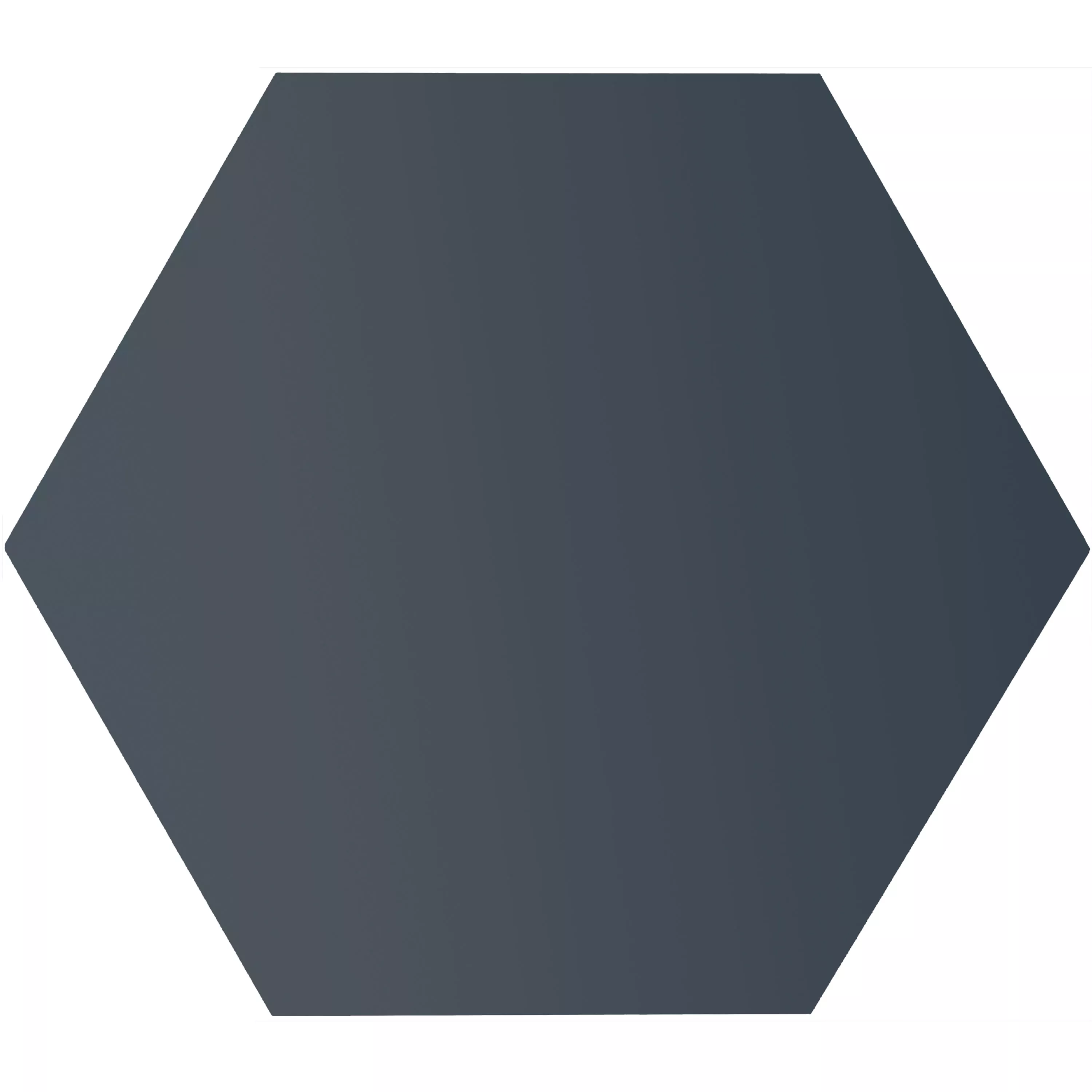 Feinsteinzeug Fliesen Modena Hexagon Uni Dunkelblau Feinsteinzeug Fliesen Modena Hexagon Uni Dunkelblau