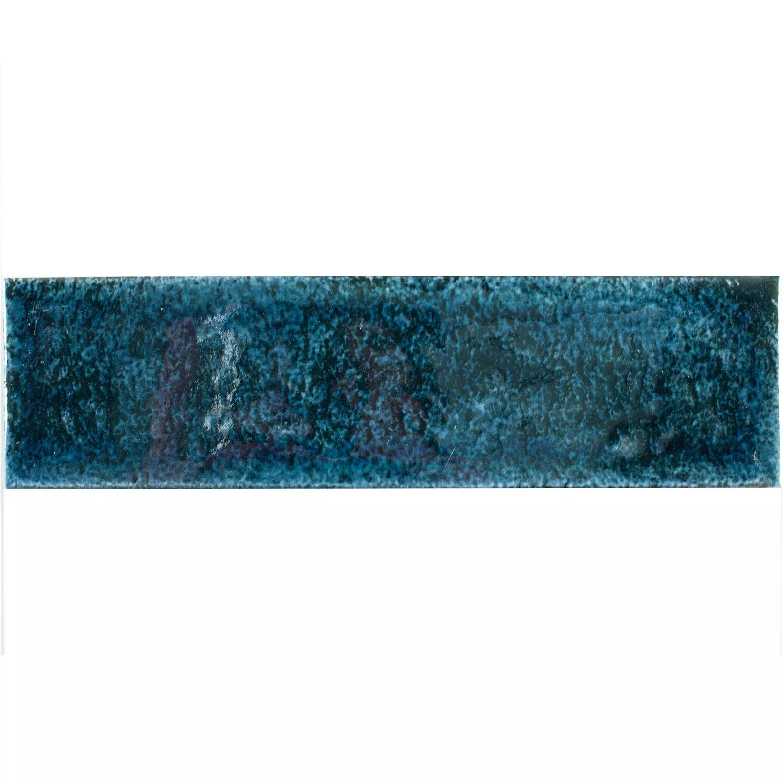 Wandfliese Vanroy Gewellt 6x24cm Blau