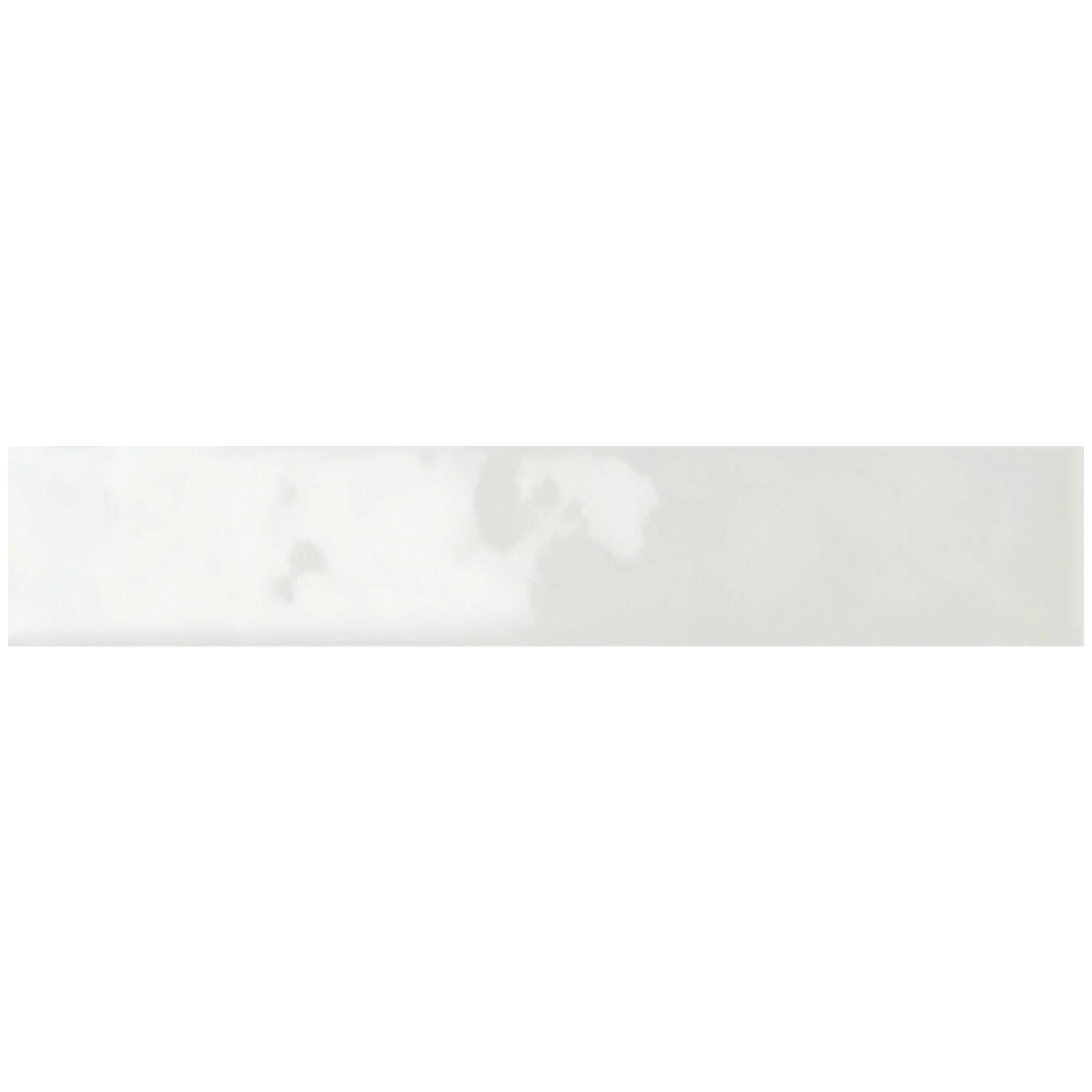Muster Wandfliesen Montreal Gewellt Weiß 5x25cm