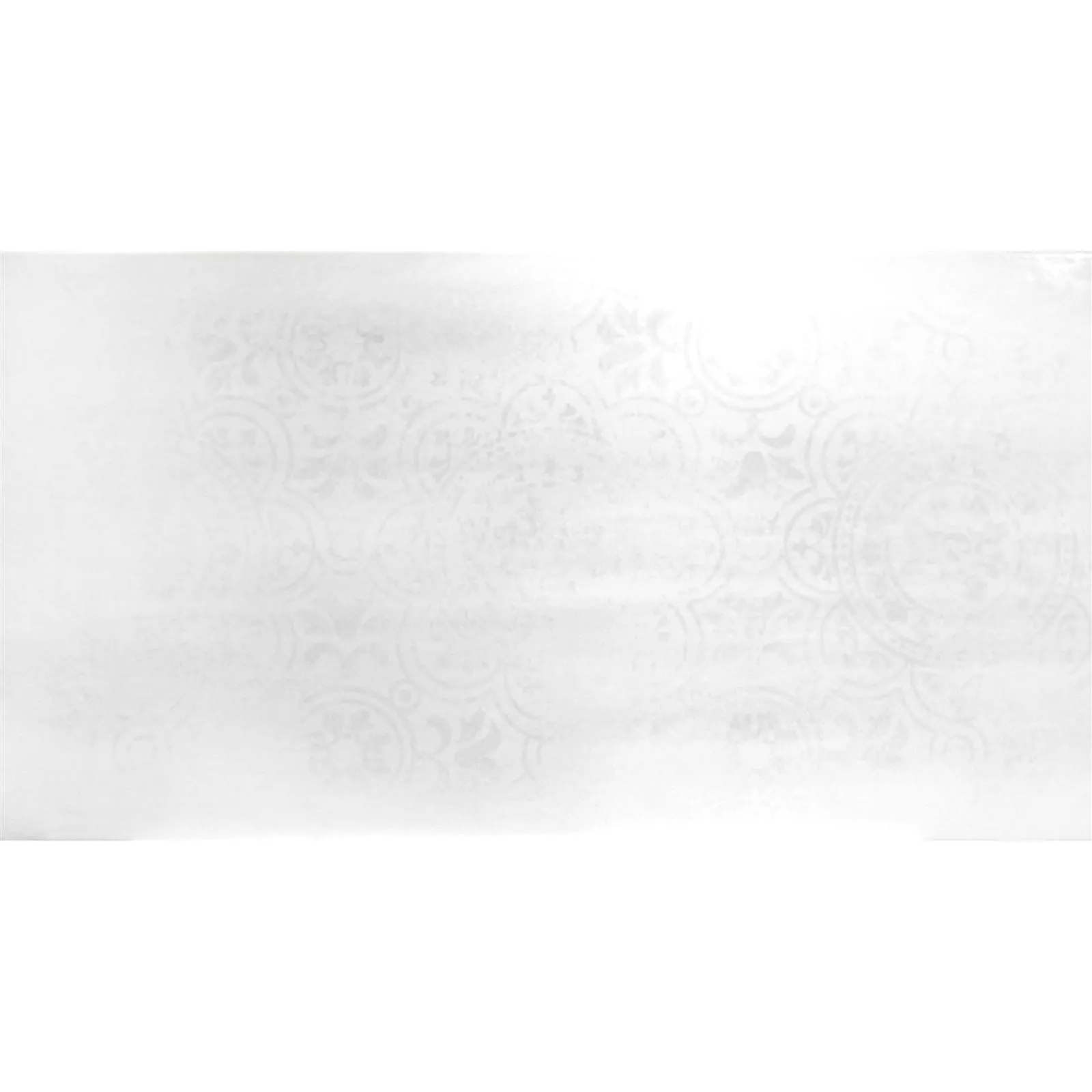 Wandfliesen Friedrich Steinmatt Weiß 30x60cm Dekor