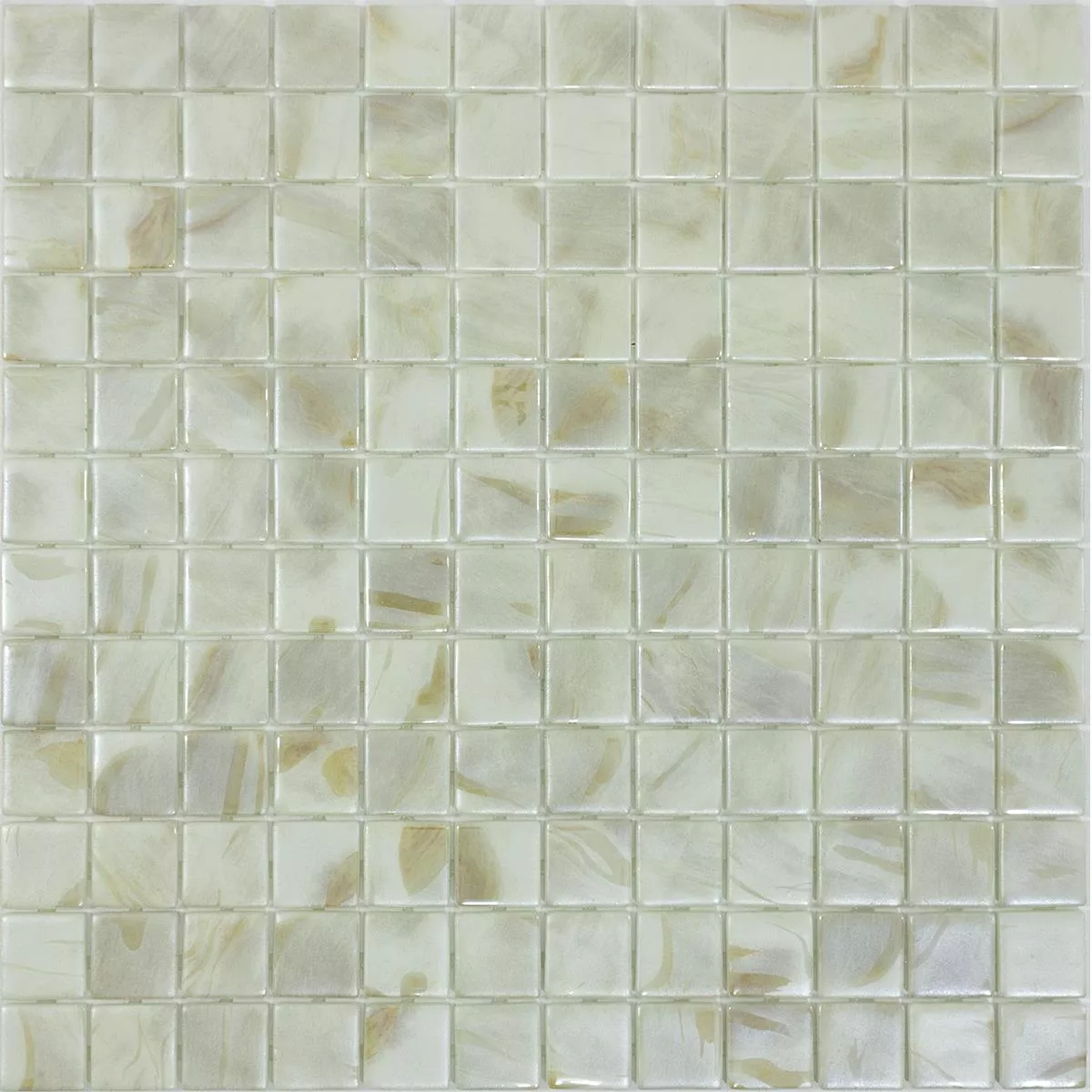 Glas Schwimmbad Pool Mosaik Alassio Beige 25