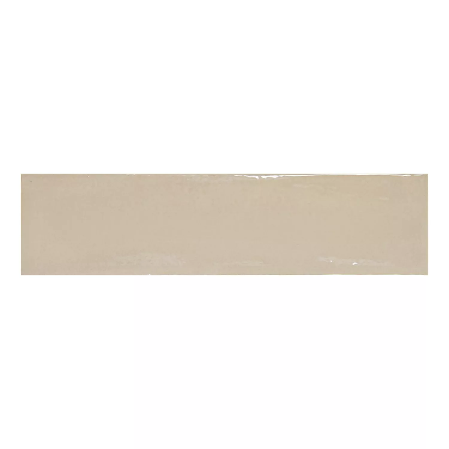 Alcacer Beige Glänzend Rustikal 7,5x30 cm Latte