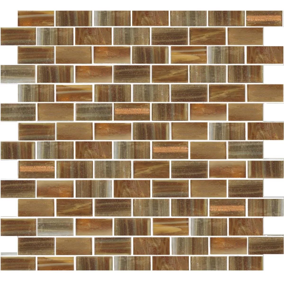 Glasmosaik Fliesen Trend-Vi Rectangular 282