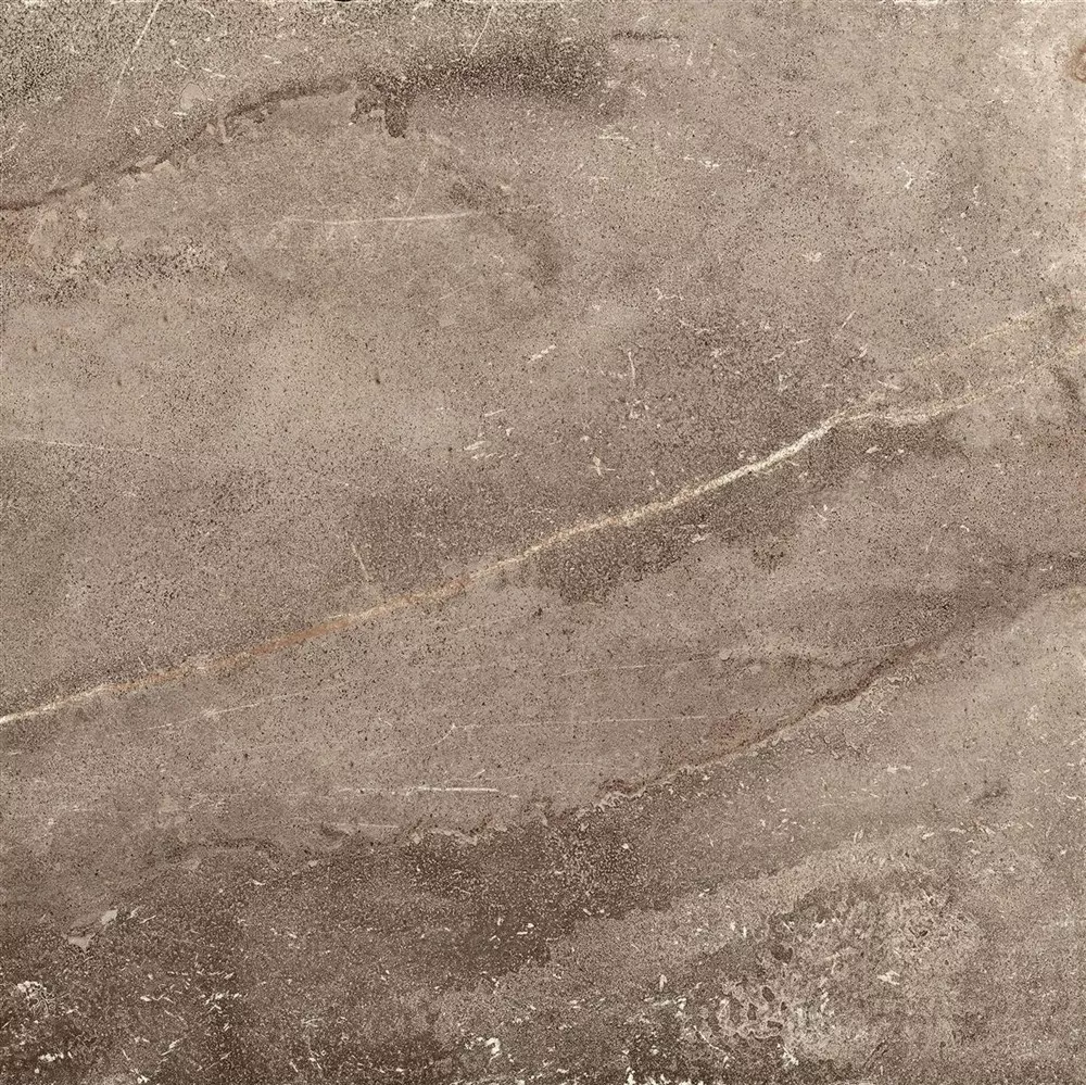 Bodenfliesen Detmold Natursteinoptik 60x60cm Braun