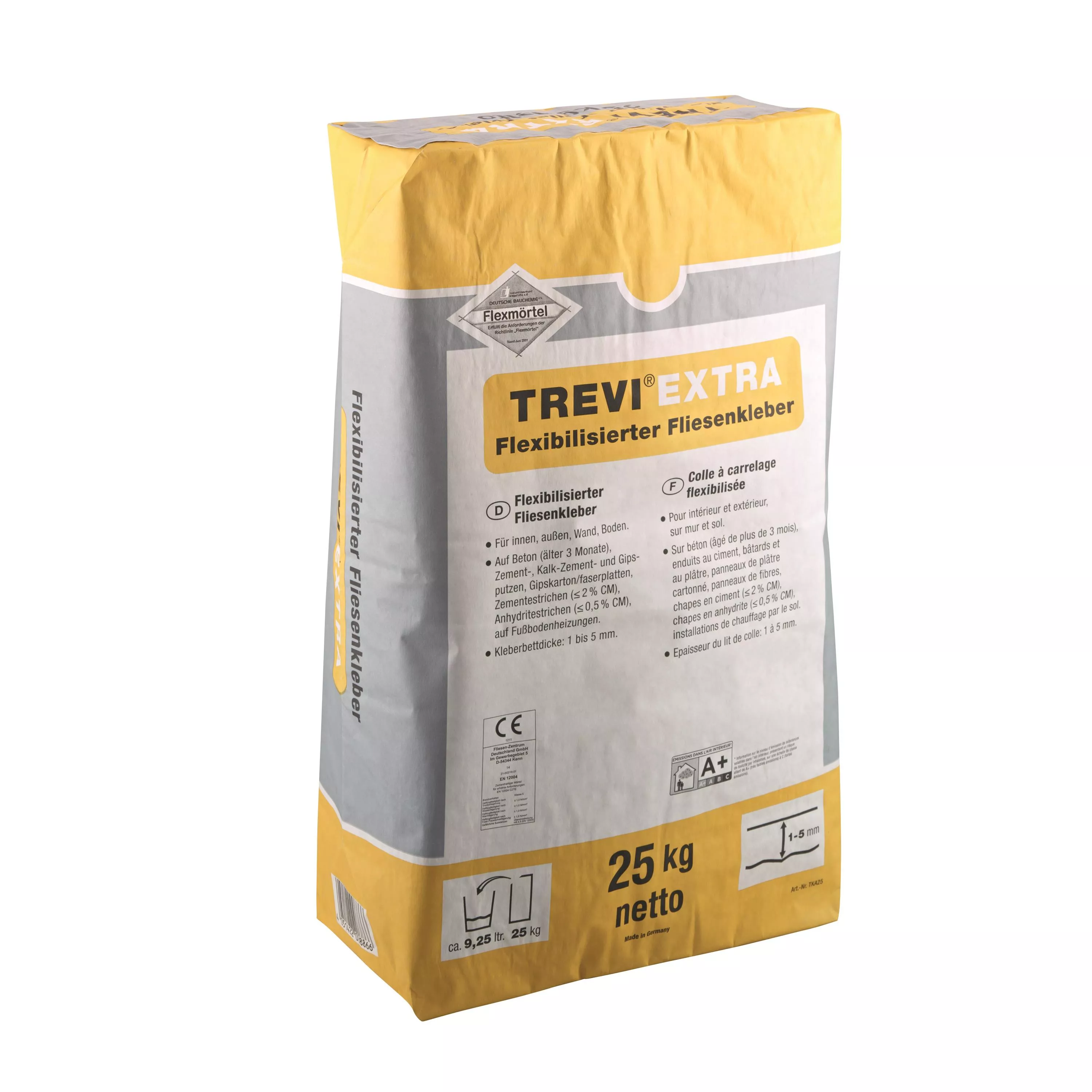 Extra Flex Fliesenkleber Steingut & Feinsteinzeug (25KG) Extra Flex Fliesenkleber Steingut & Feinsteinzeug (25KG)