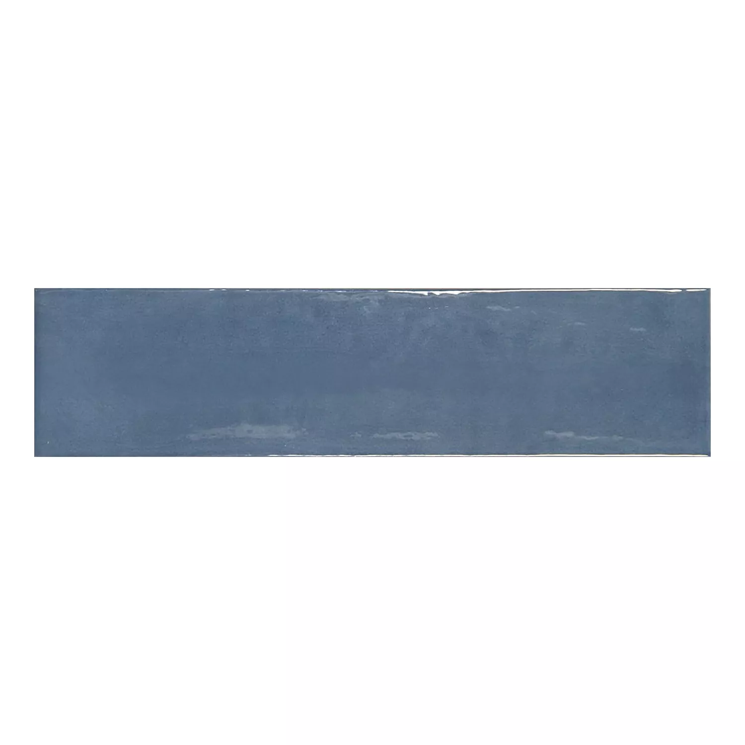Alcacer Blau Glänzend Rustikal 7,5x30 cm Tourmaline