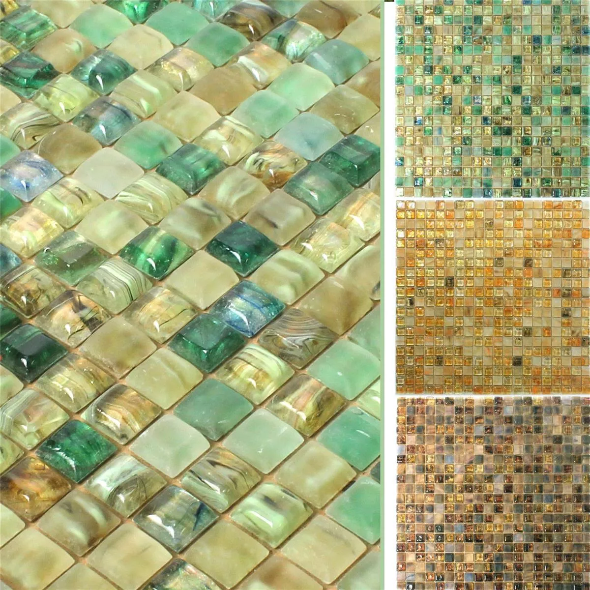 Muster von Glas Schwimmbad Pool Mosaik Fliesen Pergamon