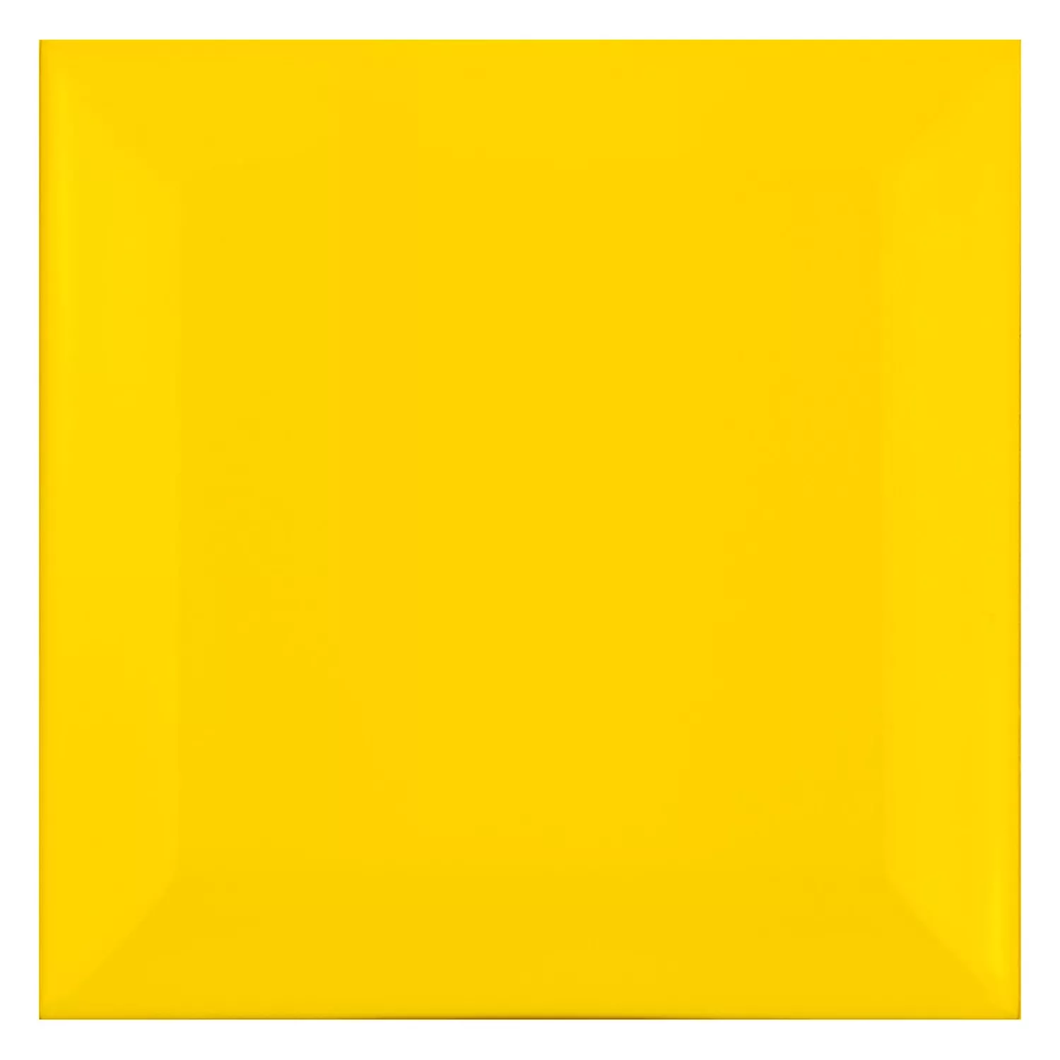 Metrofliese Gelb Matt 10x10 cm Facette Catarina Sol