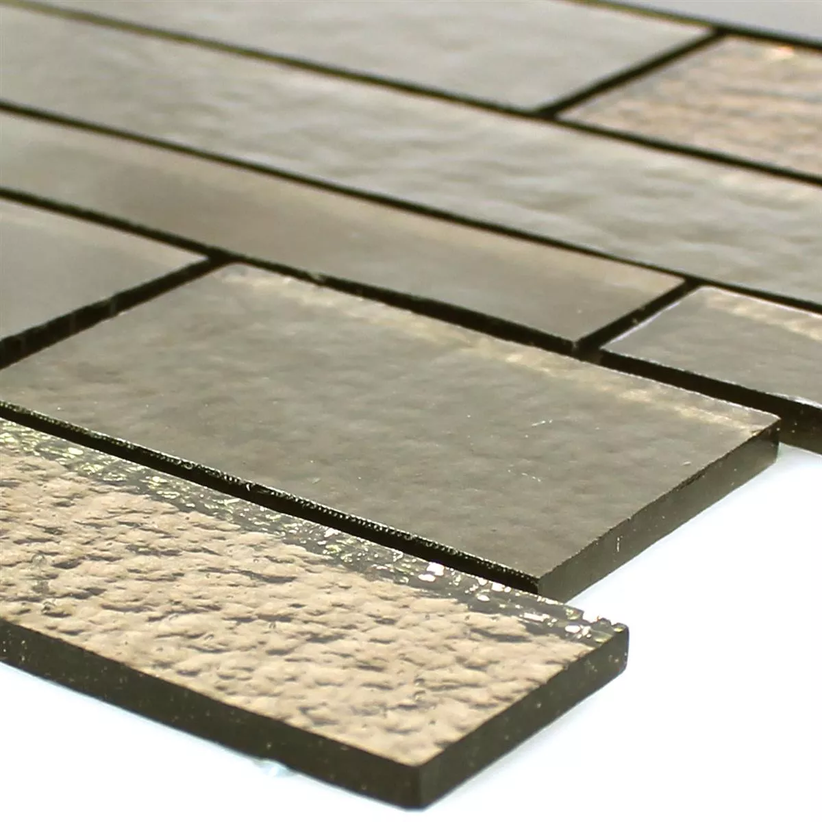 Mosaikfliesen Trend-Vi Glas Metropolis Bronzite
