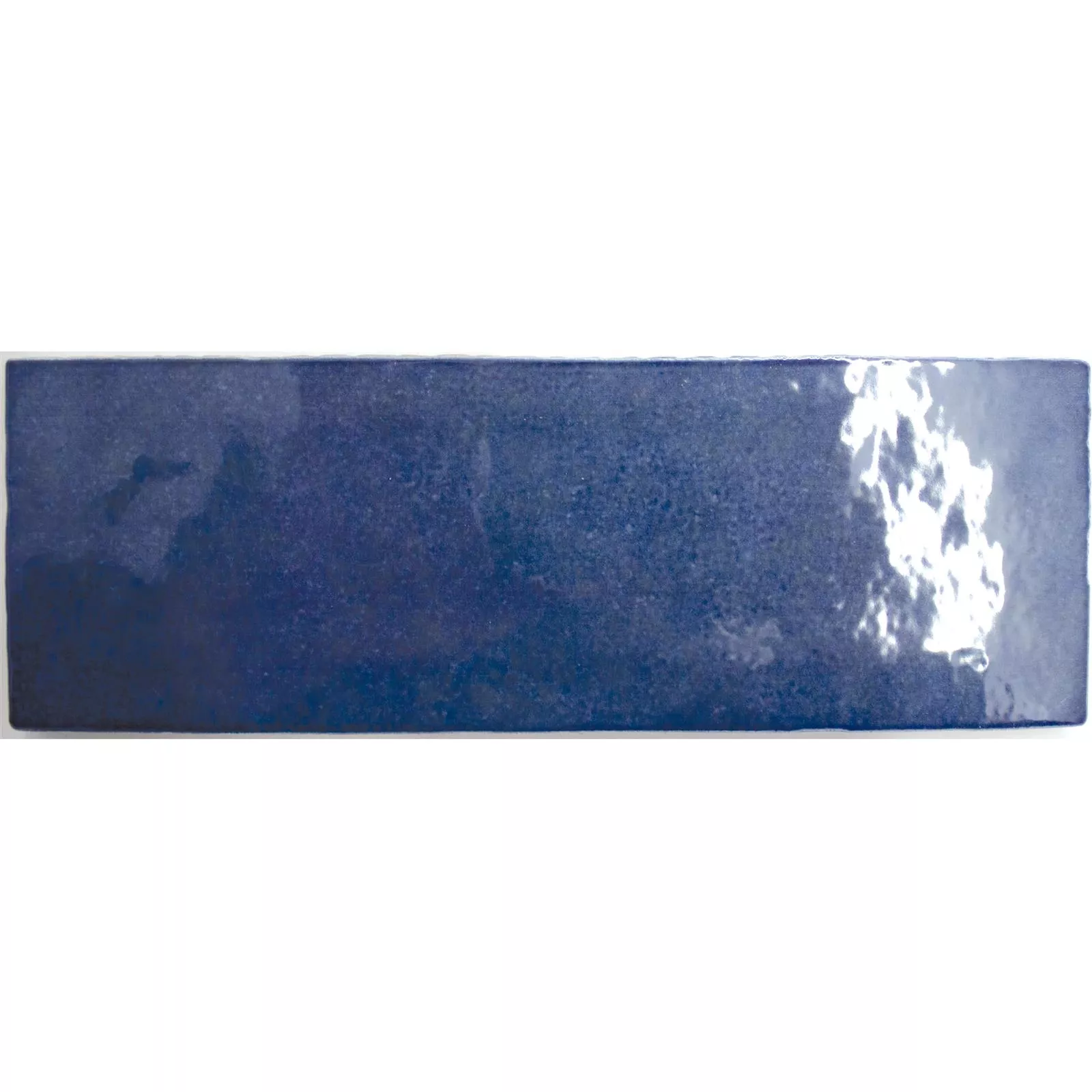 Wandfliesen Concord Wellenoptik Blau 6,5x20cm