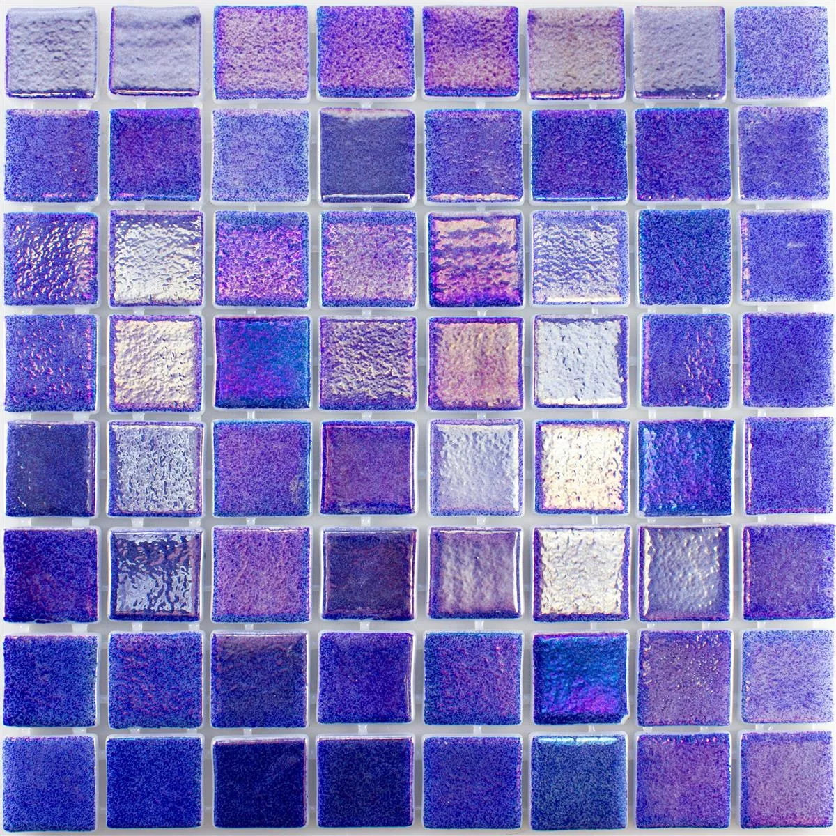 Muster von Glas Schwimmbad Pool Mosaik McNeal Dunkelblau 38