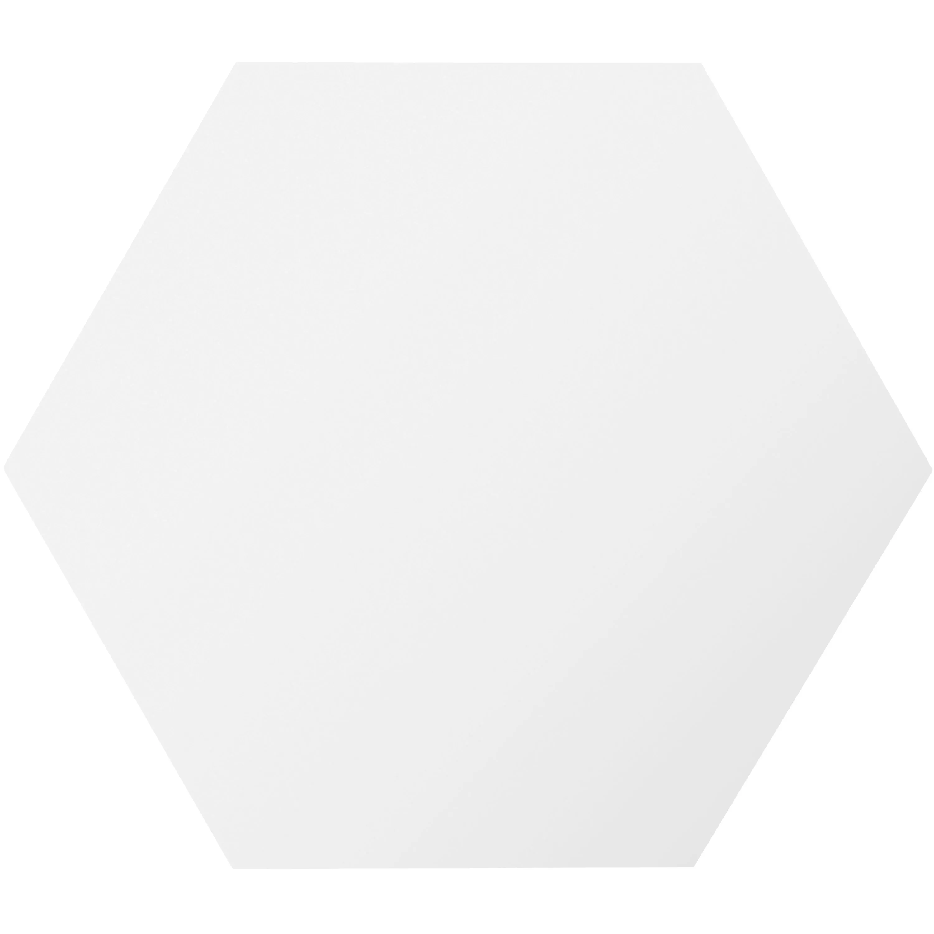 Feinsteinzeug Fliesen Modena Hexagon Uni Weiß Feinsteinzeug Fliesen Modena Hexagon Uni Weiß