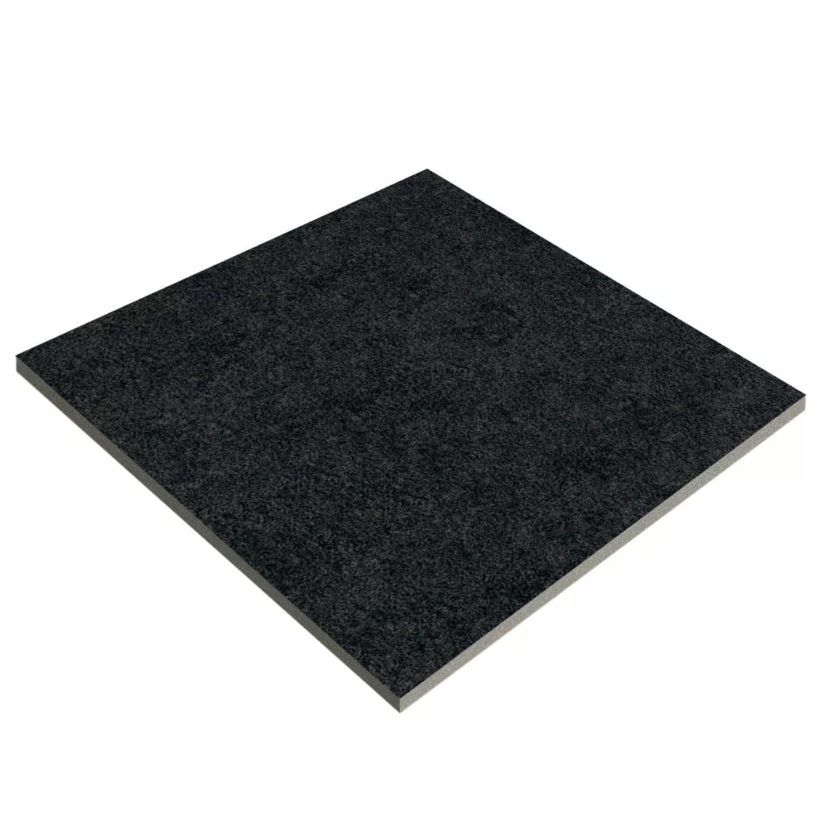 Terrassenplatten Feinsteinzeug Stoneway Schwarz 60x60x2 cm