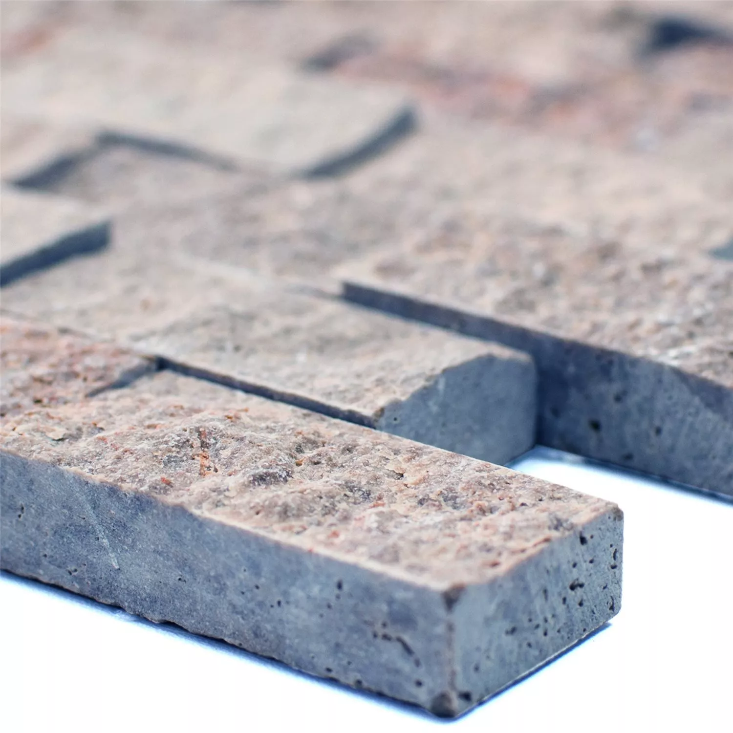 Mosaikfliesen Travertin Patara Noce 3D Mosaikfliesen Travertin Patara Noce 3D