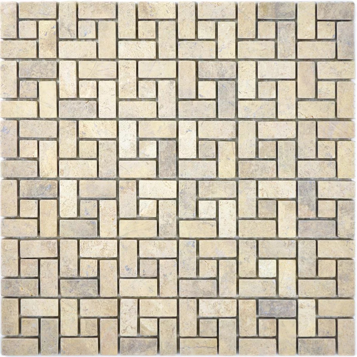 Muster von Naturstein Marmor Mosaik Fliesen Robin Braun