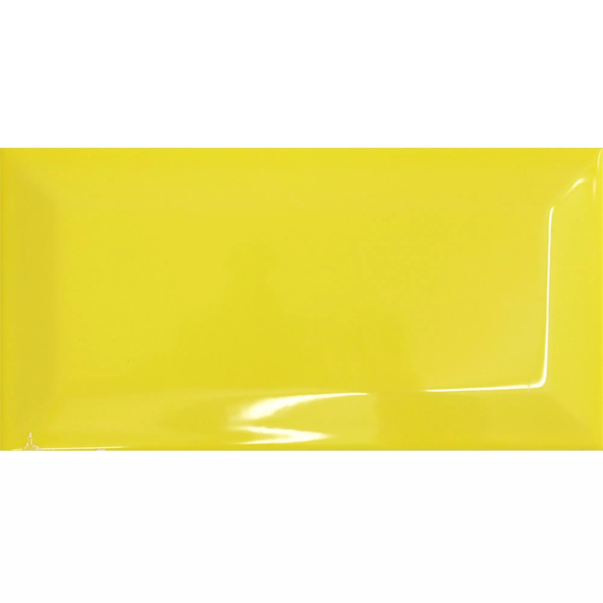 Metro Wandfliesen Colombo Yellow 10x20cm