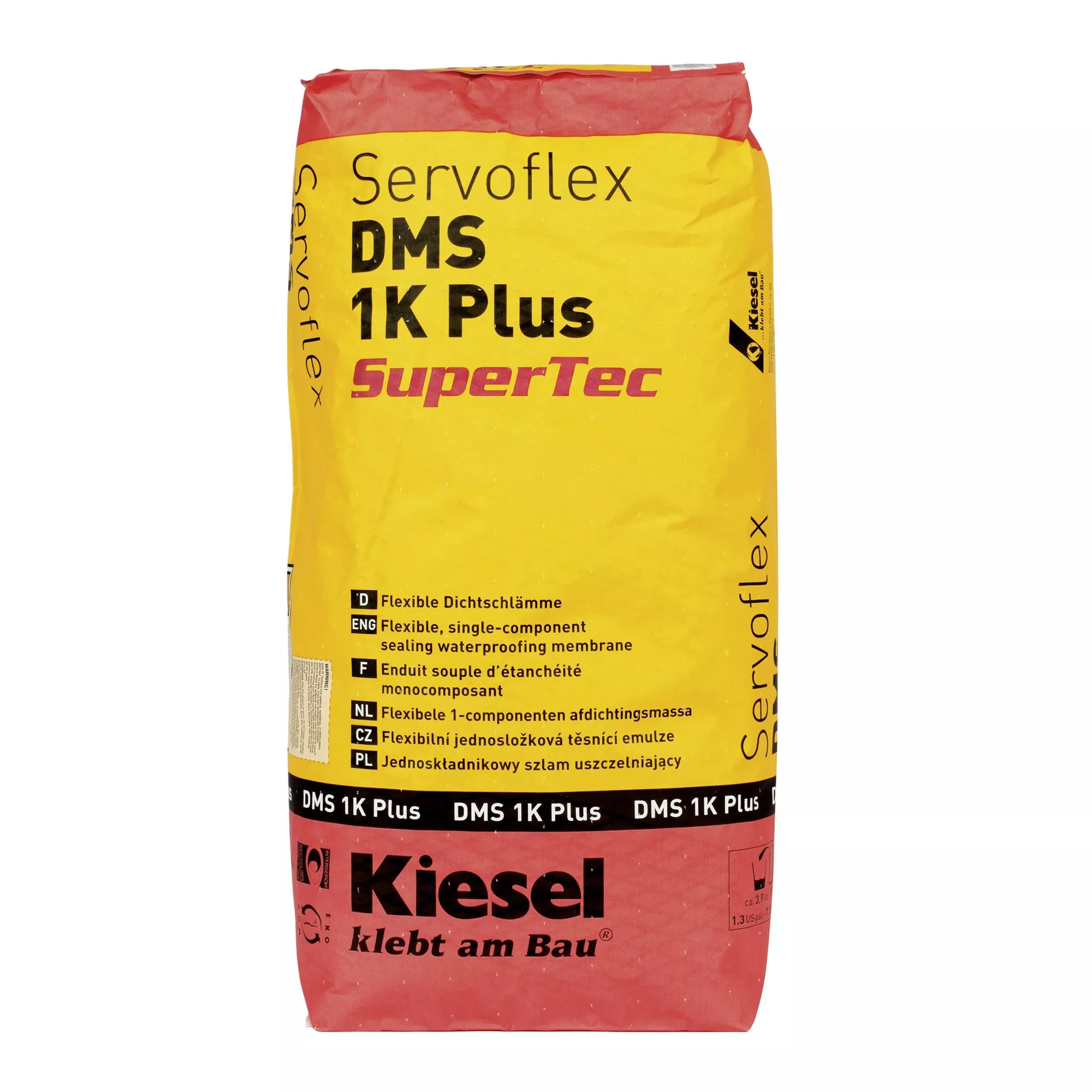 Kiesel Servoflex DMS 1K Plus SuperTec - Flexible, 1-komponentige Dichtschlämme (15KG)