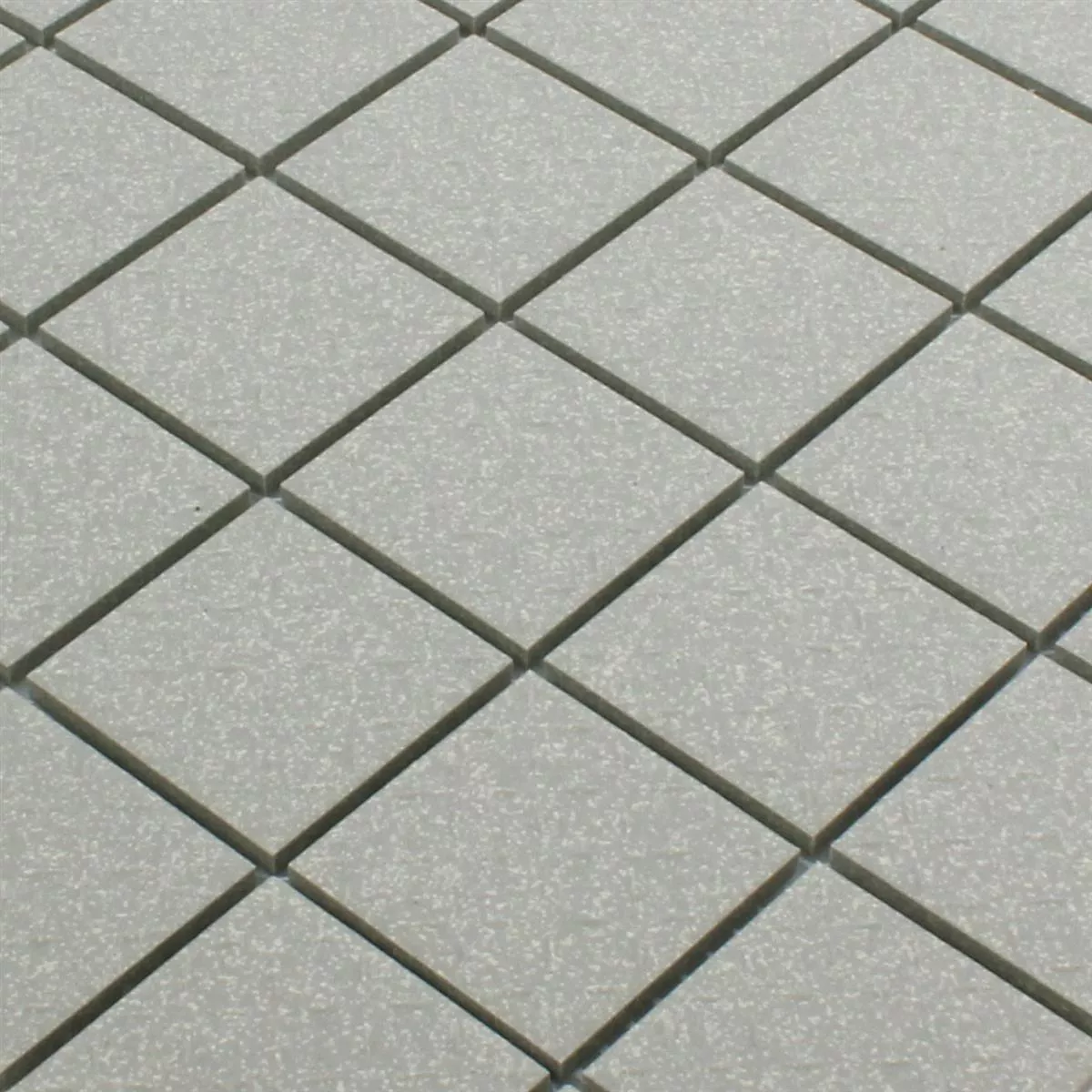Muster von Mosaikfliesen Keramik Grau Gespenkelt Matt R11