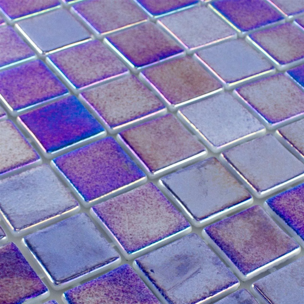 Muster von Glas Schwimmbad Pool Mosaik McNeal Dunkelblau 38