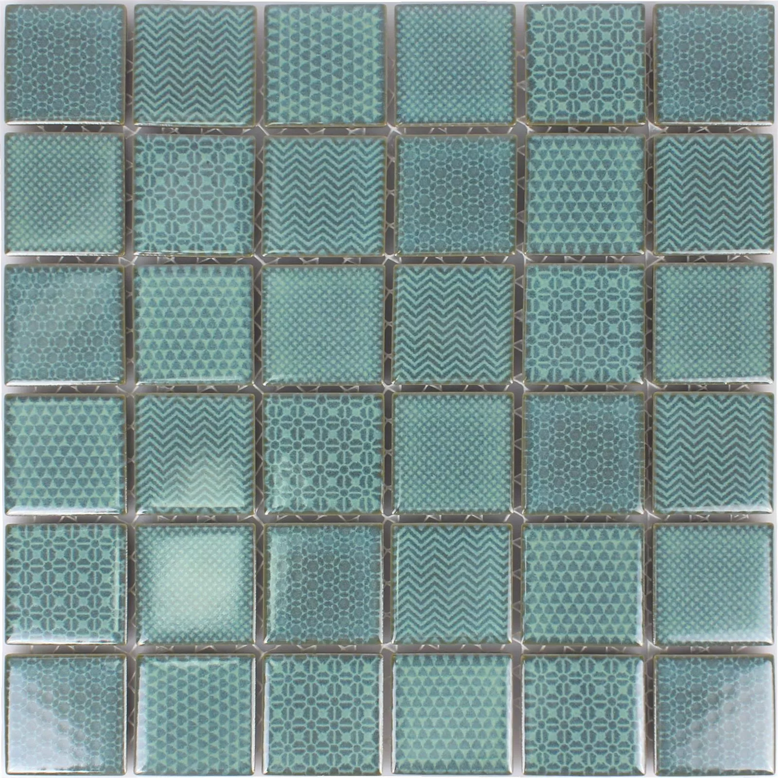 Mosaikfliesen Keramik Sapporo Grün