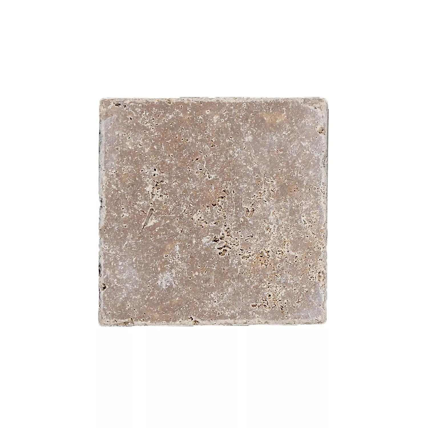 Natursteinfliesen Travertin Patara Noce 10x10cm Natursteinfliesen Travertin Patara Noce 10x10cm