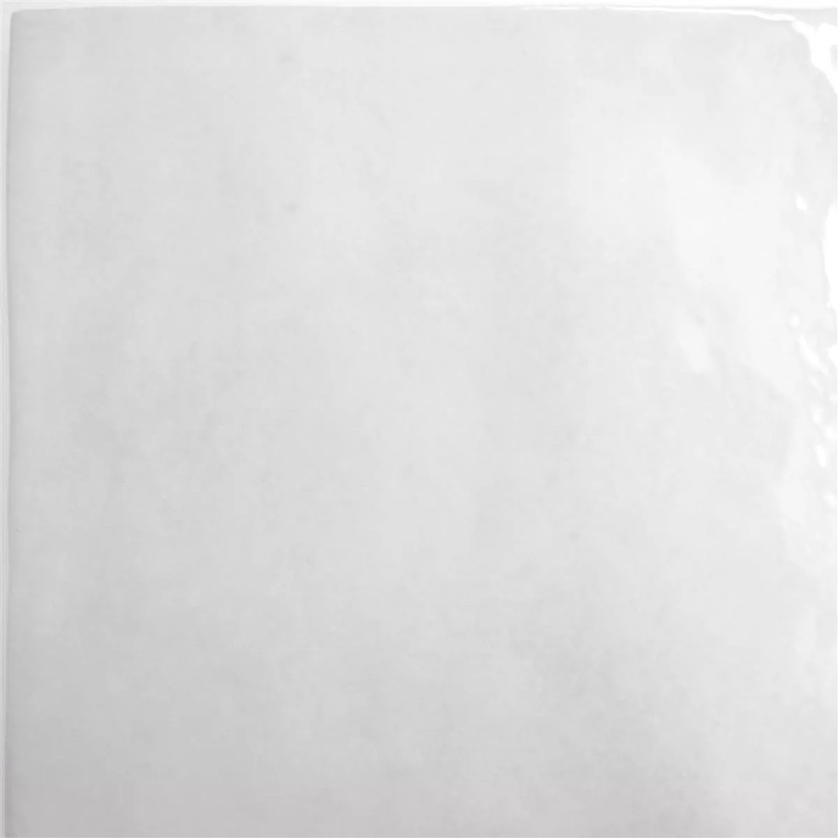 Wandfliese Rebecca Gewellt Weiß 16,2x16,2cm