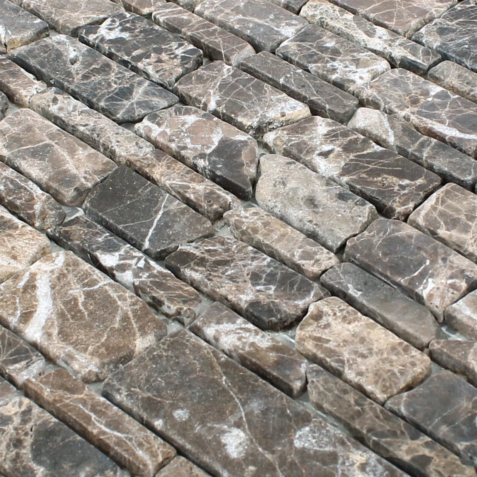 Mosaikfliesen Marmor Havel Brick Castanao