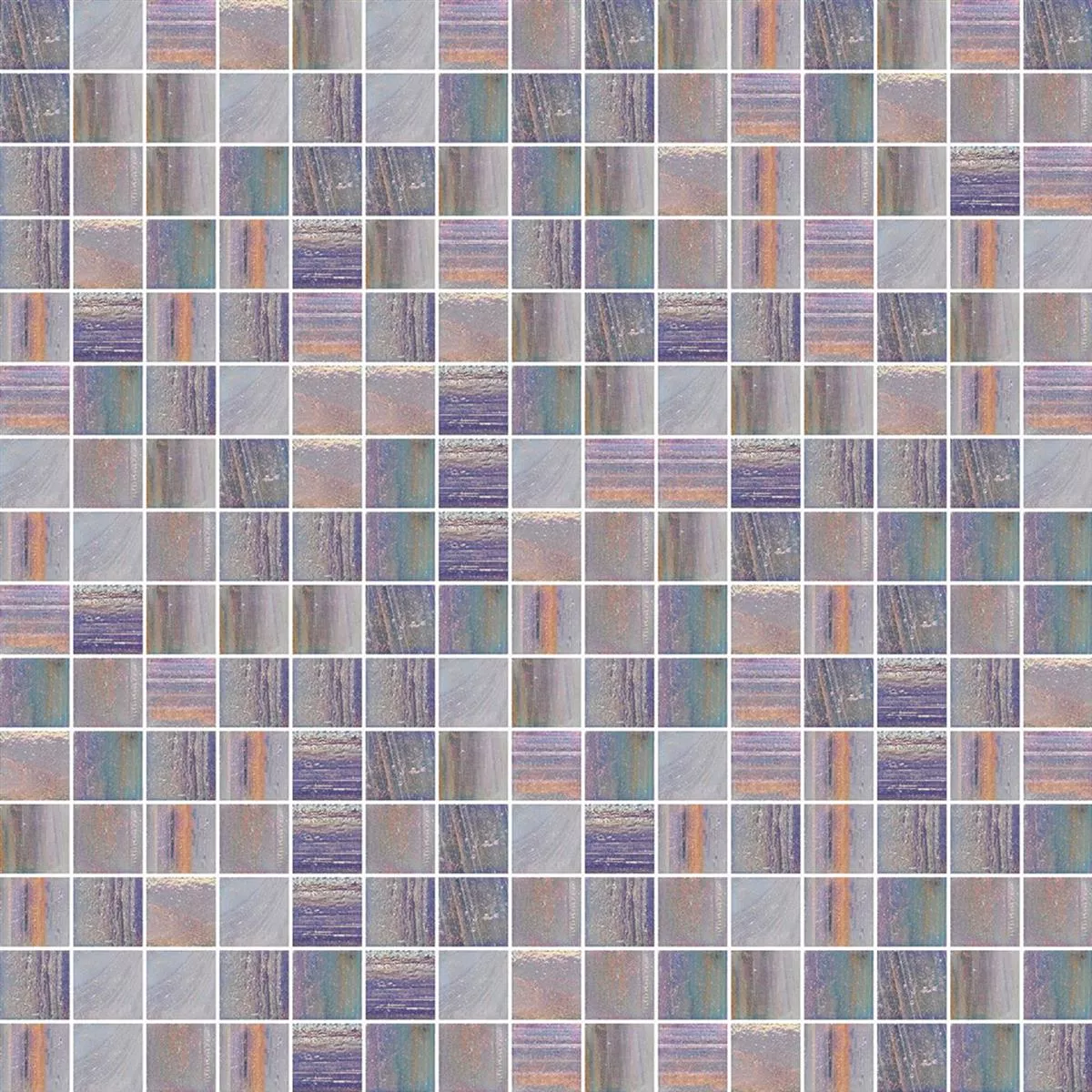 Glasmosaik Fliesen Trend-Vi 824 Shining 20x20 mm