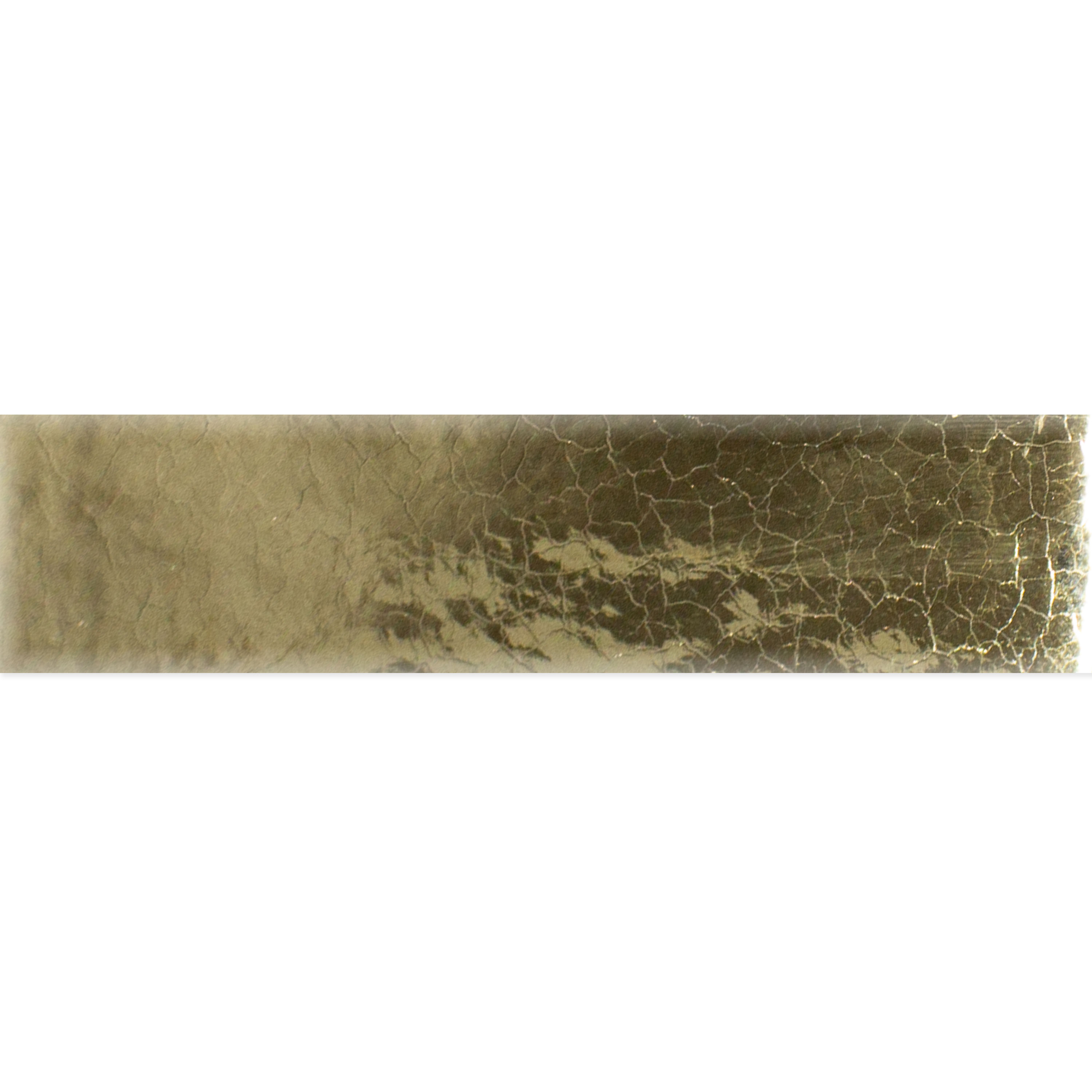 Wandfliesen Tamaris Flora Glänzend Gold Gewellt 5x25cm 